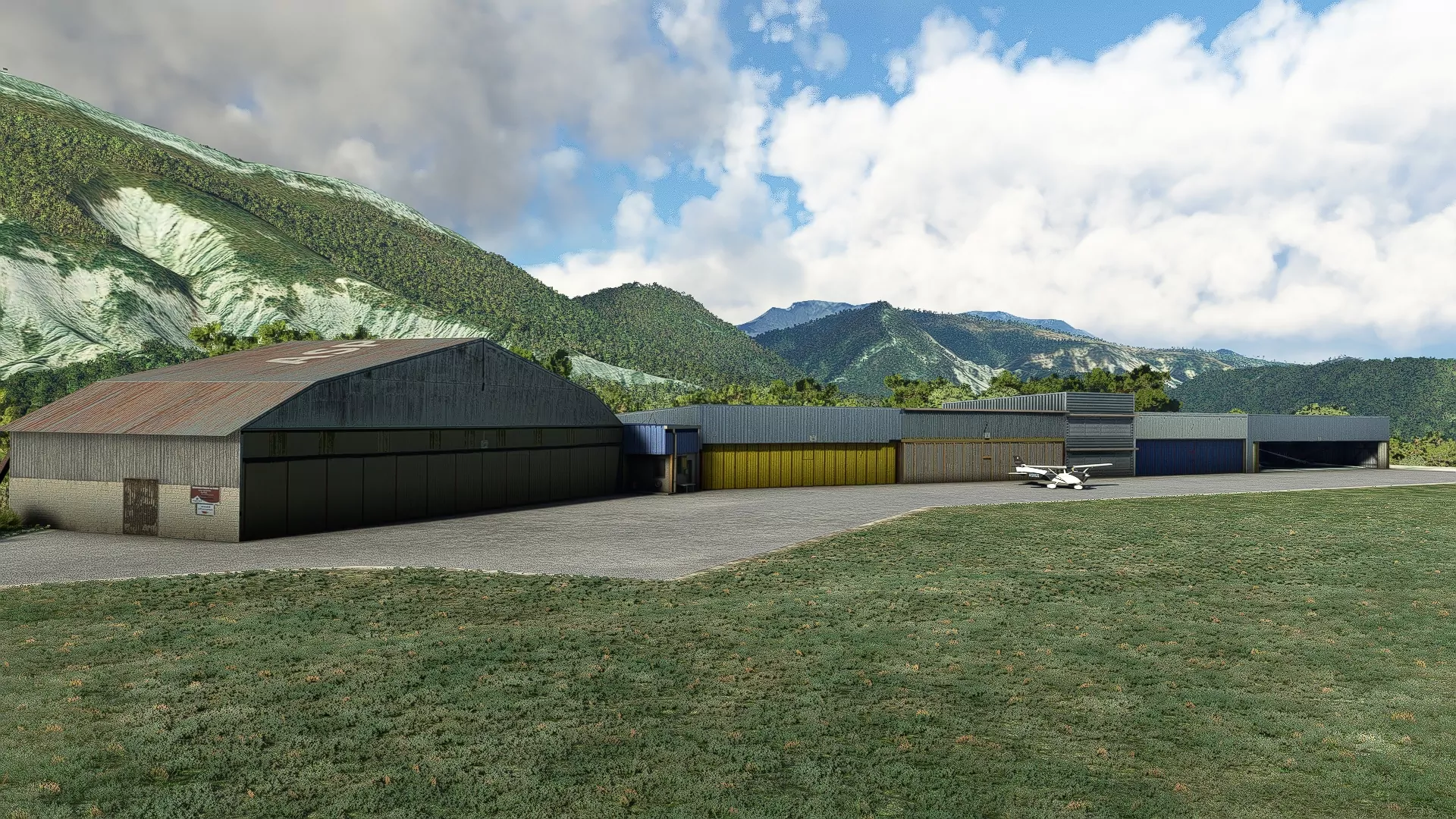 Аэродром LFNJ ( Аспре-сюр-Бюэш, Франция )