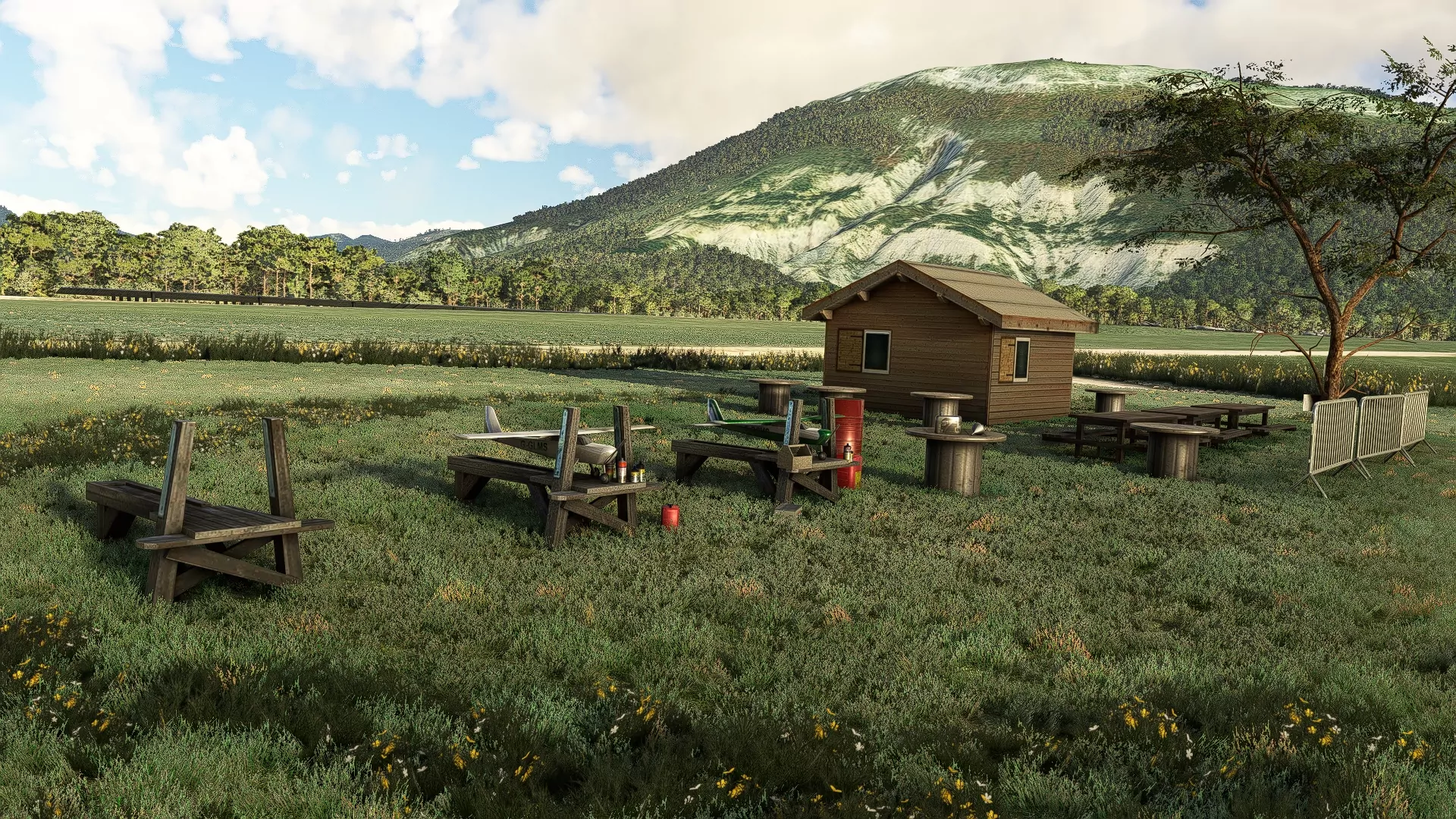 Аэродром LFNJ ( Аспре-сюр-Бюэш, Франция )