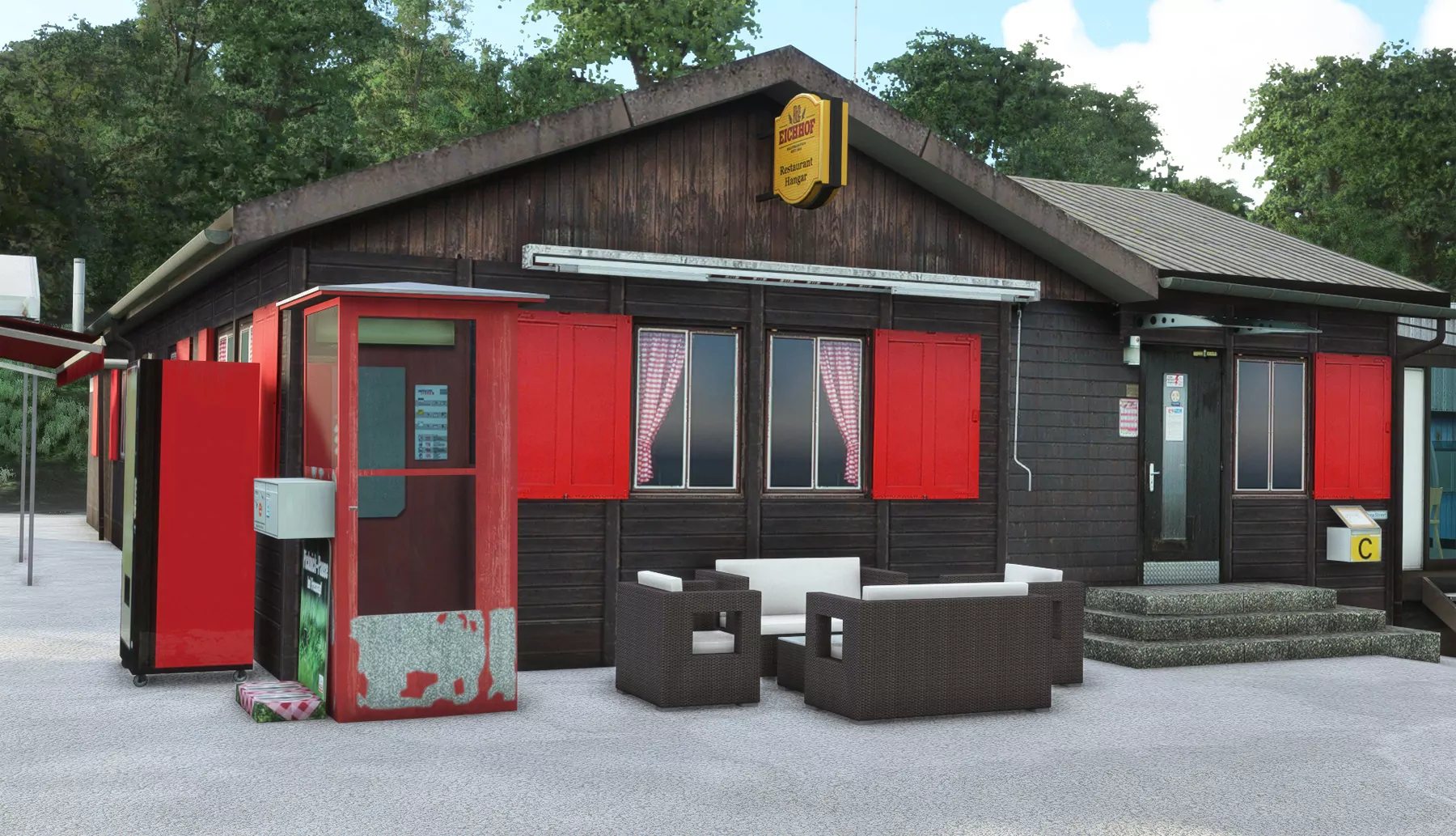 Аэропорт LSZU ( Буттвиль, Швейцария )