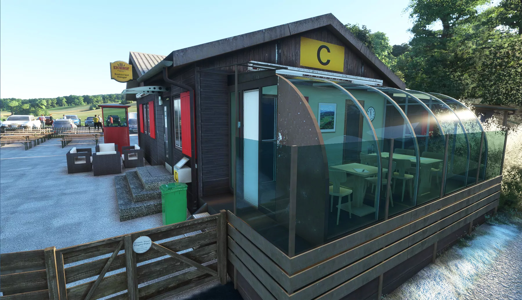 Аэропорт LSZU ( Буттвиль, Швейцария )