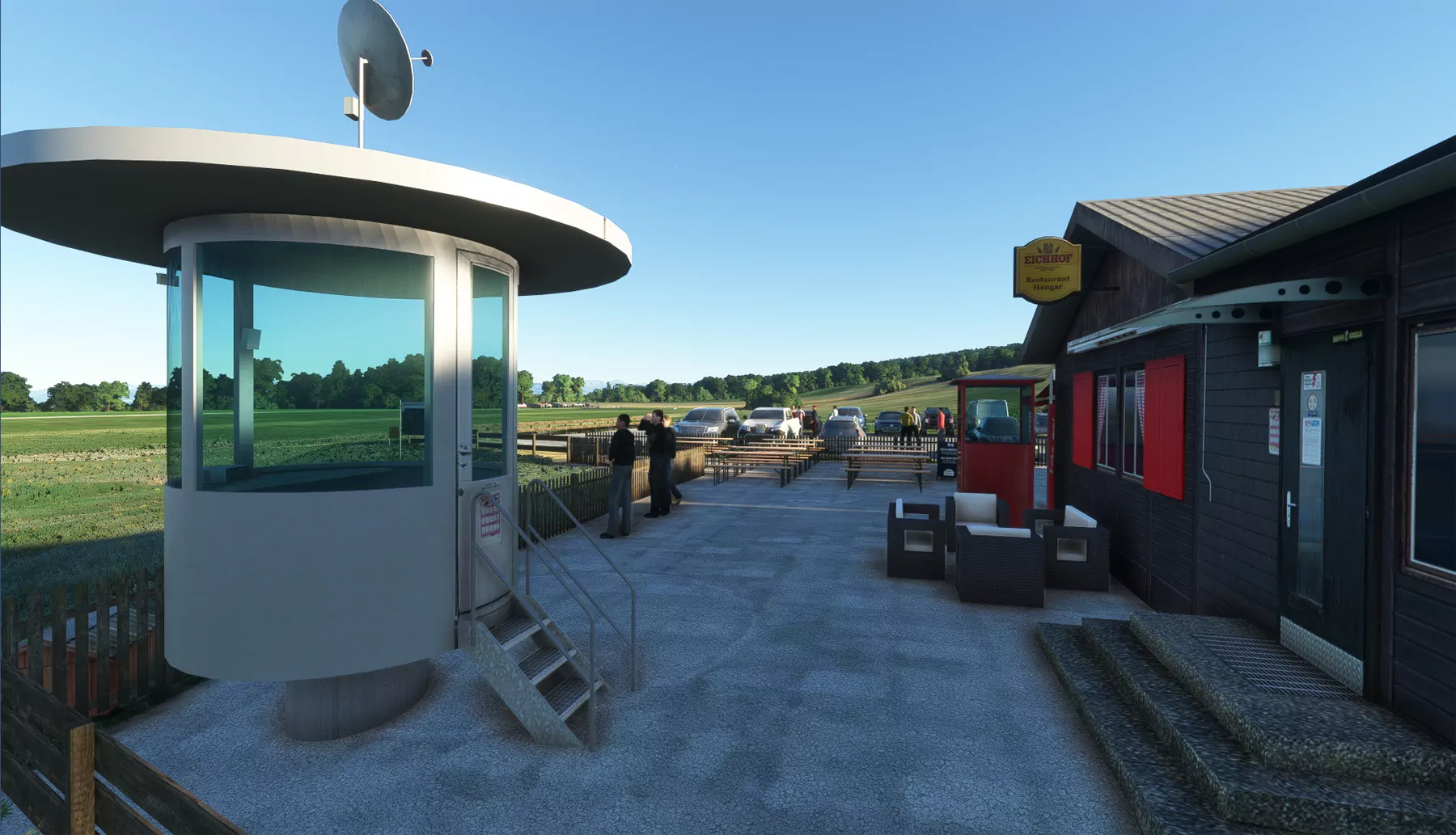 Аэропорт LSZU ( Буттвиль, Швейцария )