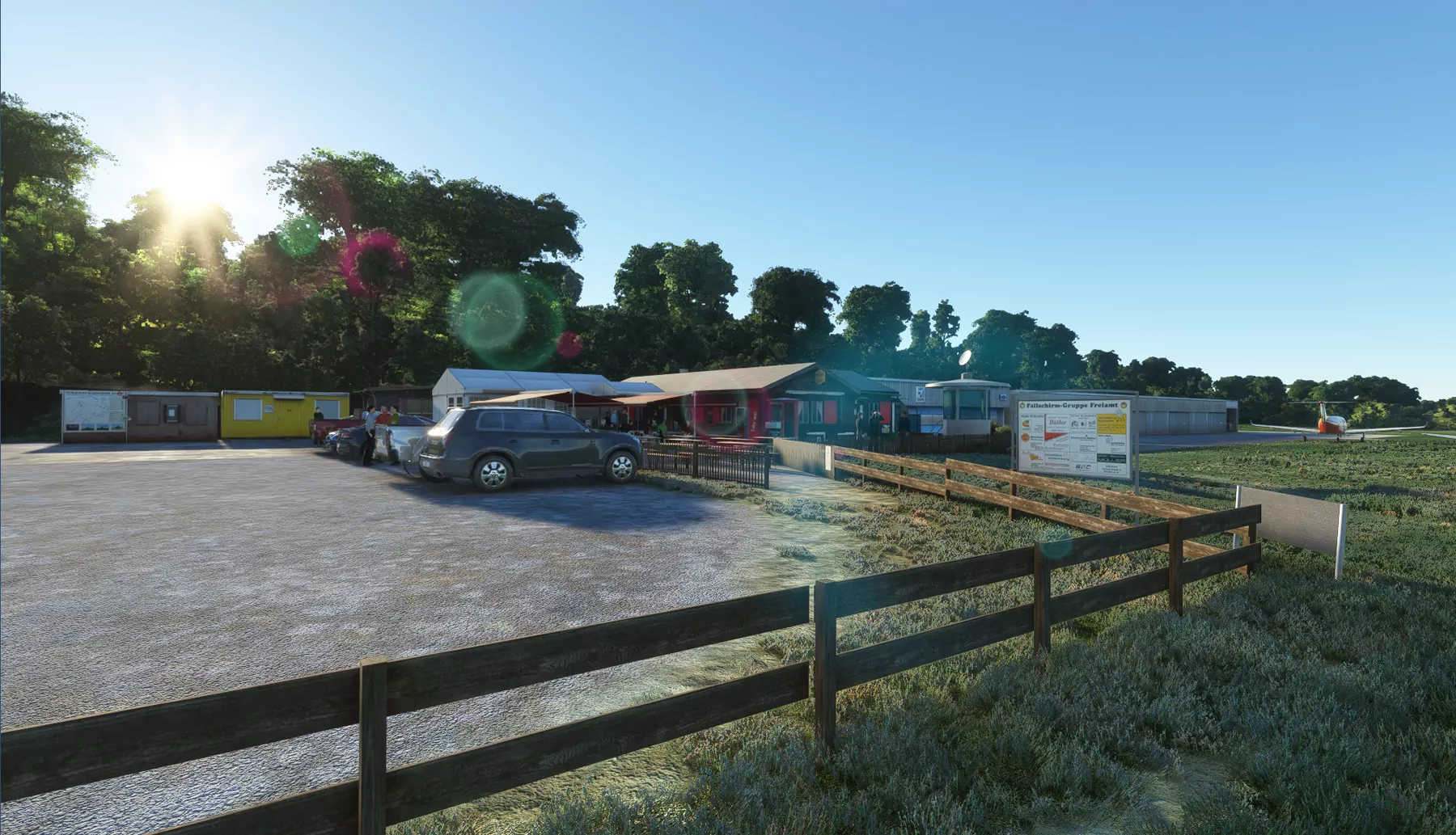 Аэропорт LSZU ( Буттвиль, Швейцария )