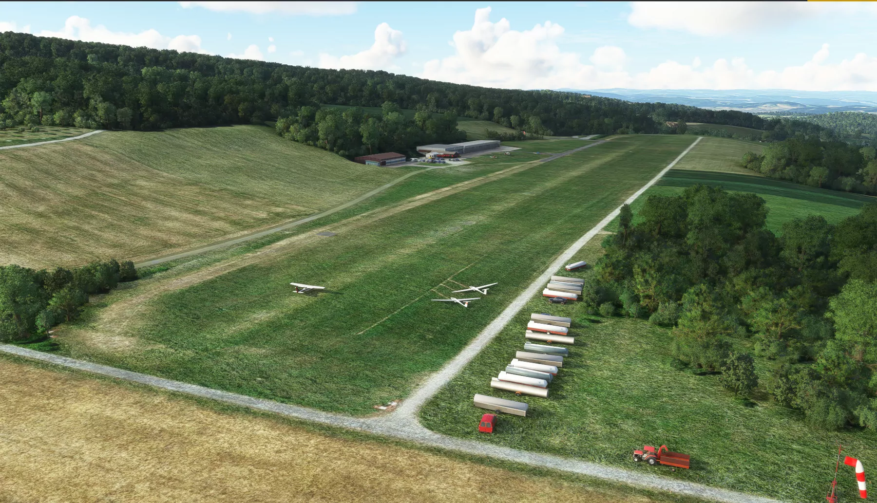 Аэропорт LSZU ( Буттвиль, Швейцария )