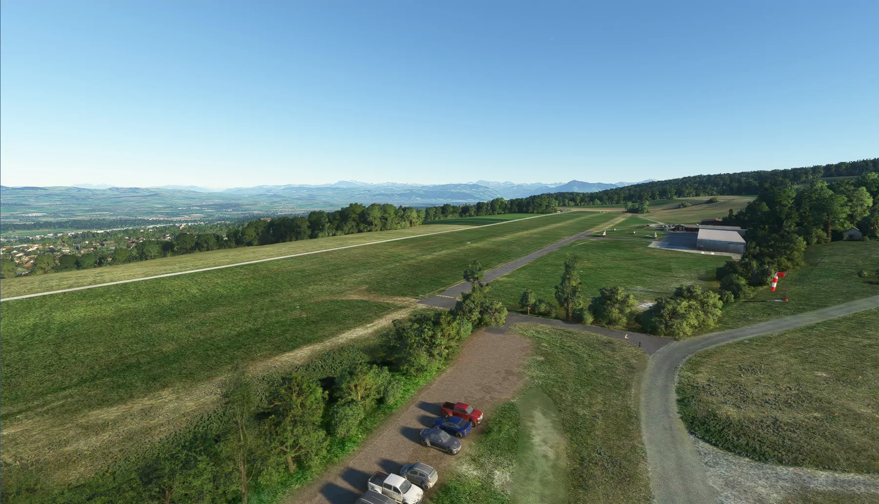 Аэропорт LSZU ( Буттвиль, Швейцария )