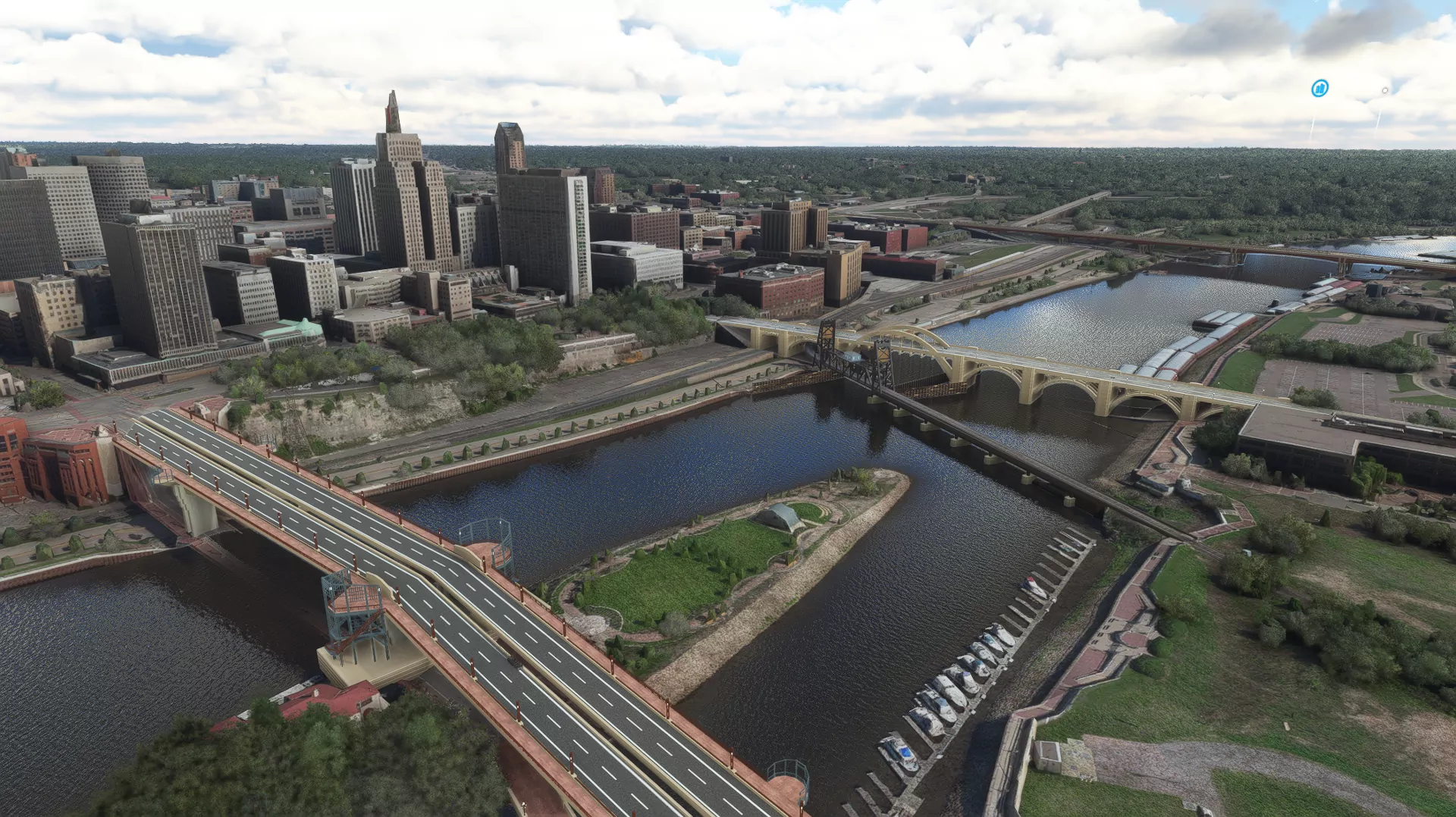 Мосты Миннеаполиса, лендмарки США