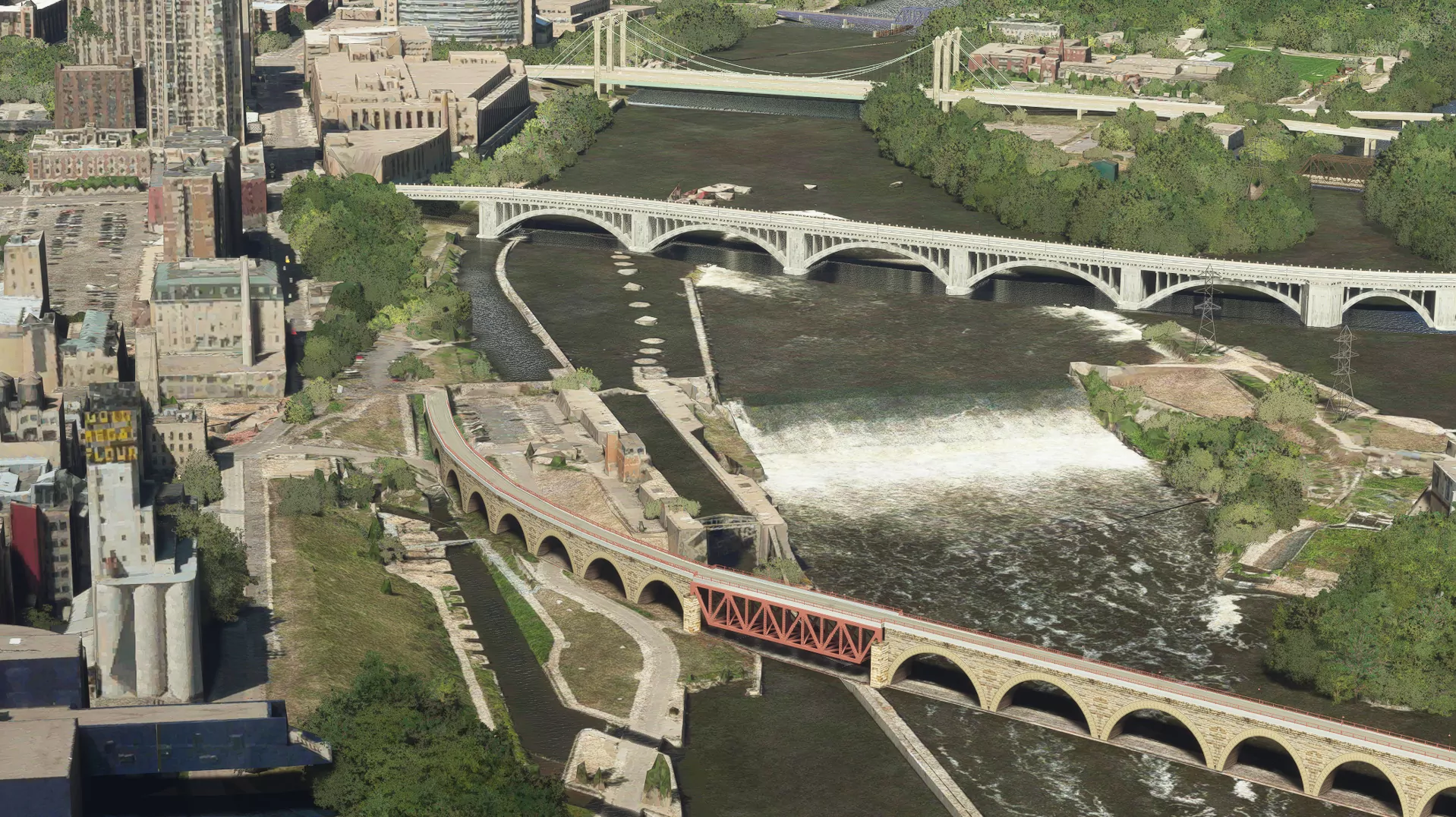 Мосты Миннеаполиса, лендмарки США