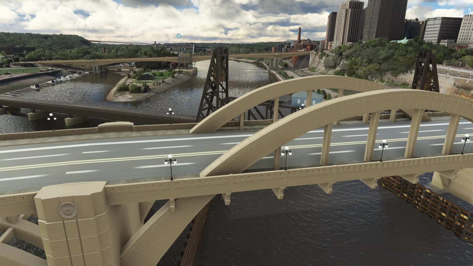 Мосты Миннеаполиса, лендмарки США