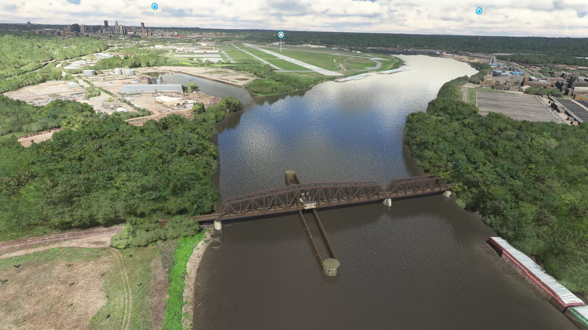 Мосты Миннеаполиса, лендмарки США