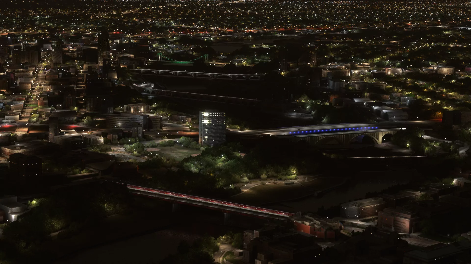 Мосты Миннеаполиса, лендмарки США