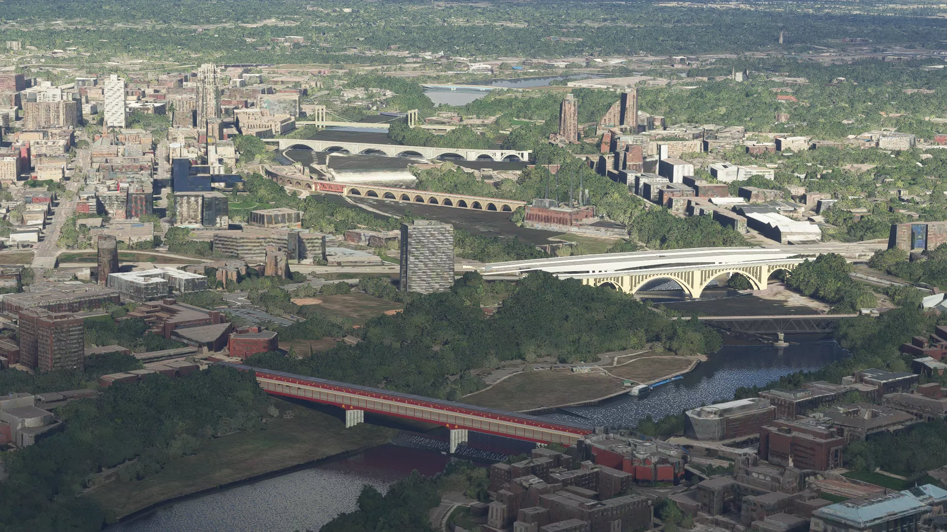 Мосты Миннеаполиса, лендмарки США