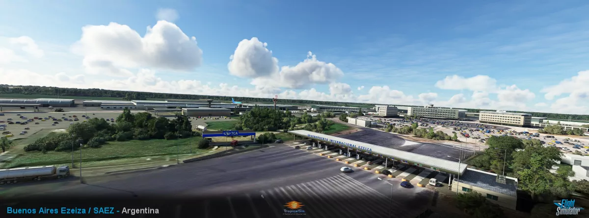 Аэропорт SAEZ ( Эсейса, Аргентина )