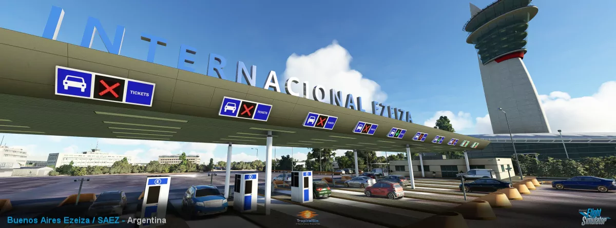 Аэропорт SAEZ ( Эсейса, Аргентина )