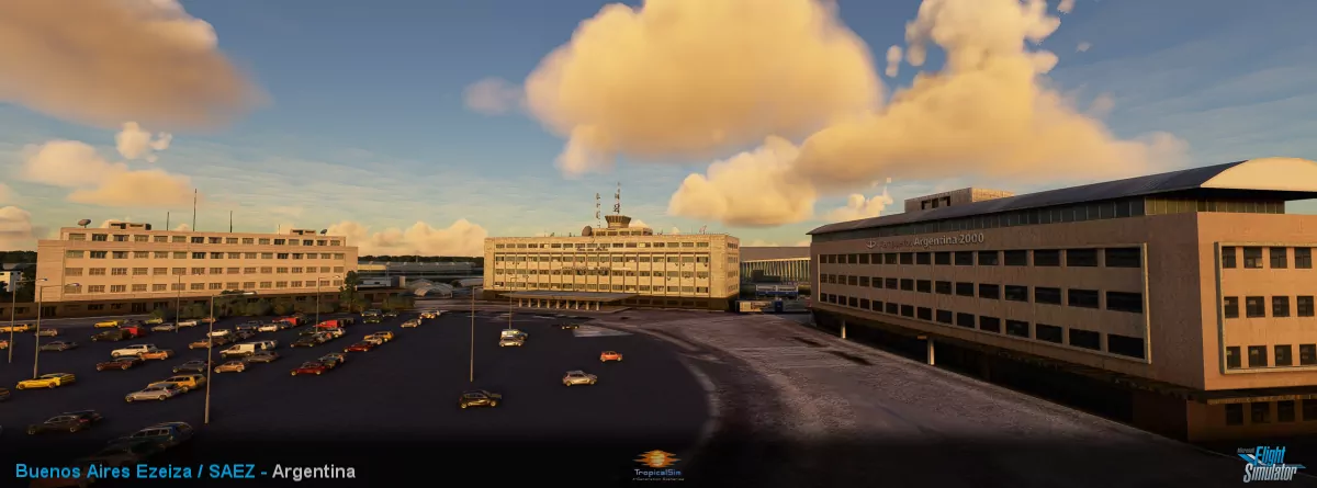 Аэропорт SAEZ ( Эсейса, Аргентина )