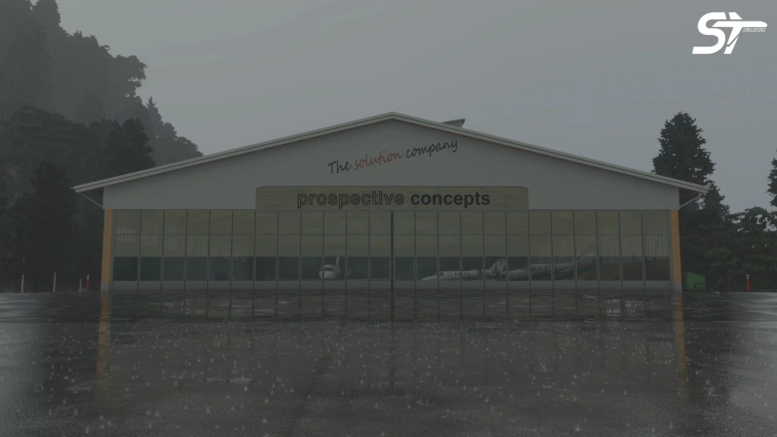 Аэродром LSTS ( Санкт-Штрефн, Швейцария )