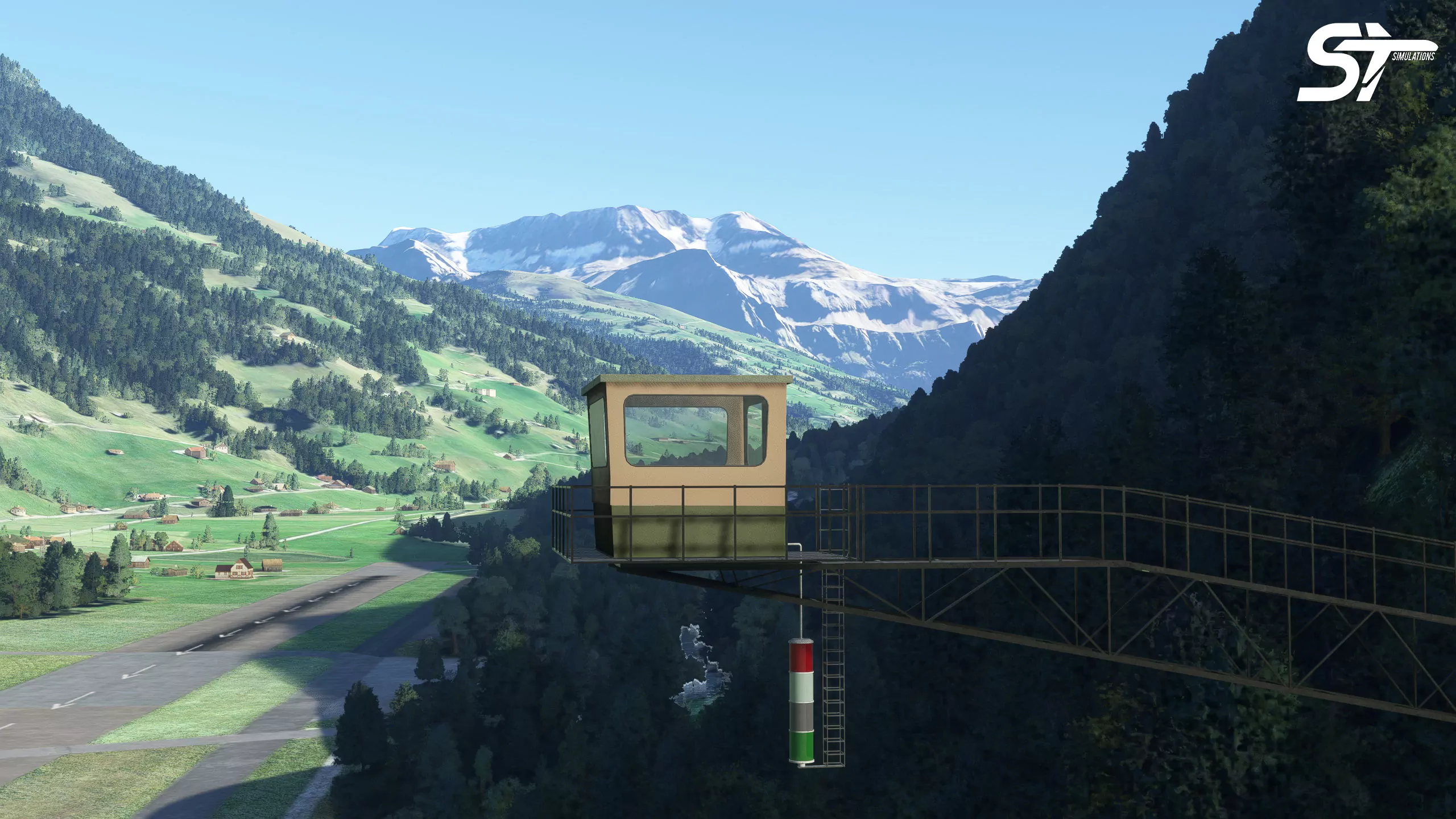 Аэродром LSTS ( Санкт-Штрефн, Швейцария )