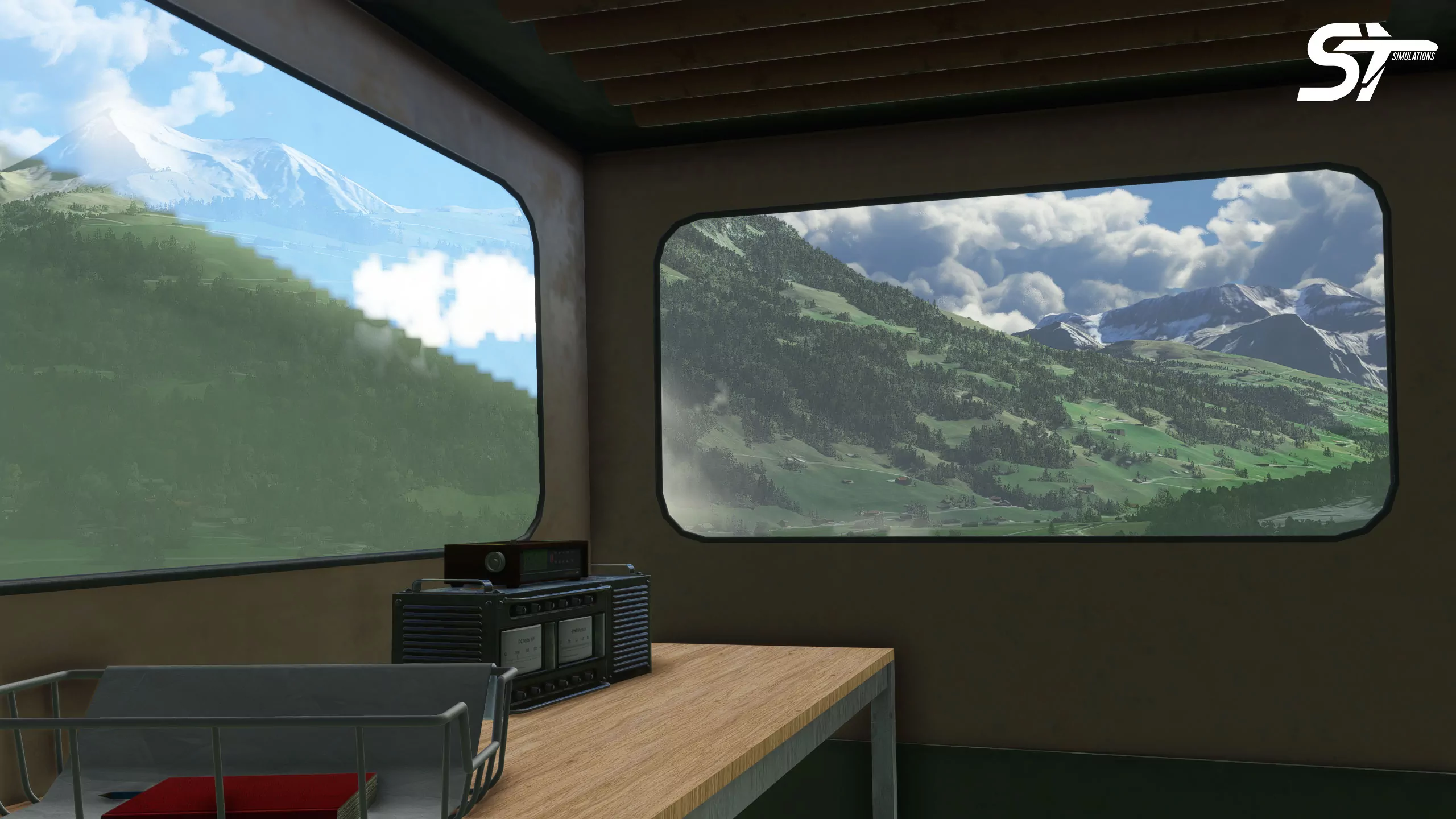 Аэродром LSTS ( Санкт-Штрефн, Швейцария )