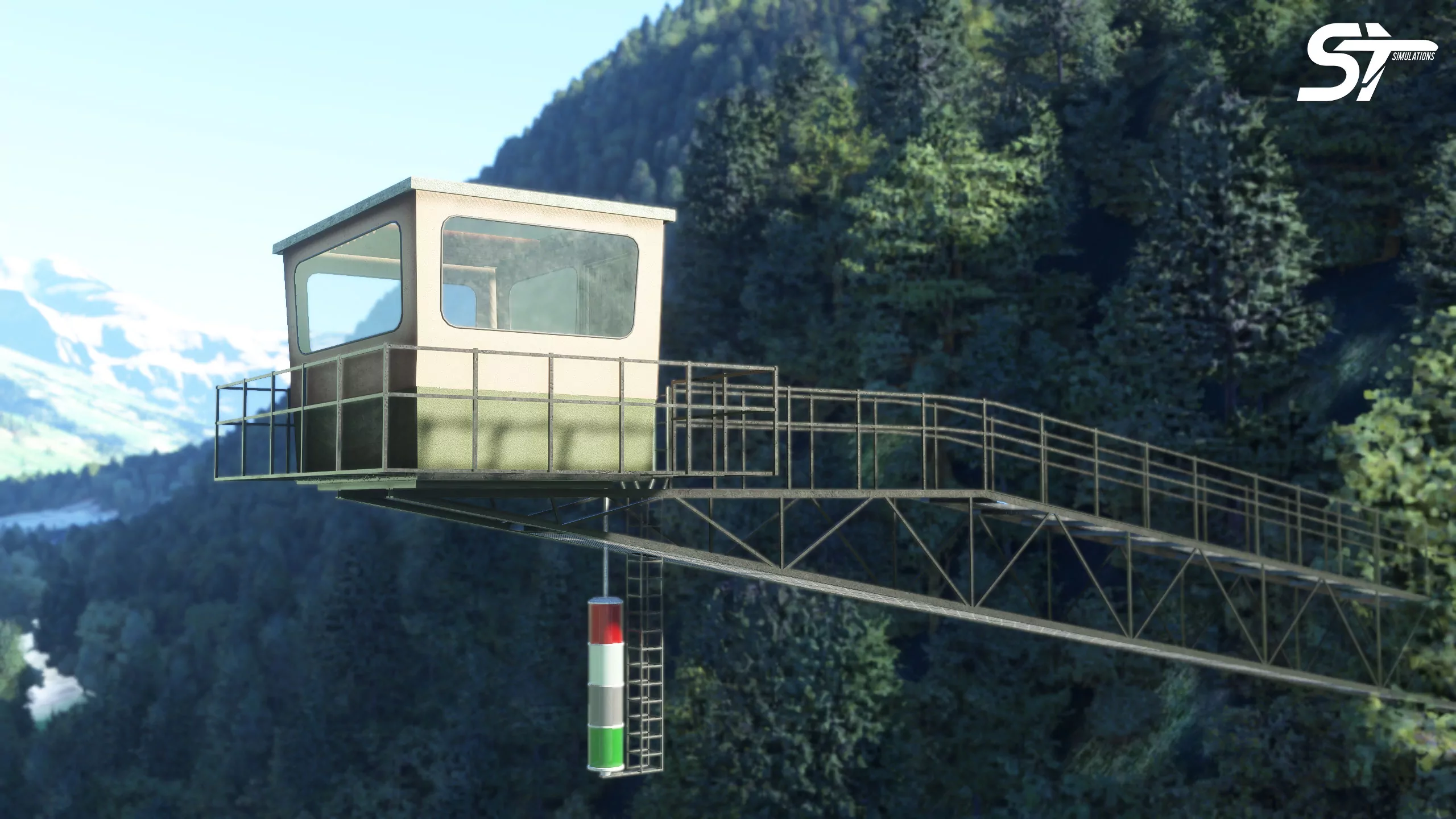 Аэродром LSTS ( Санкт-Штрефн, Швейцария )