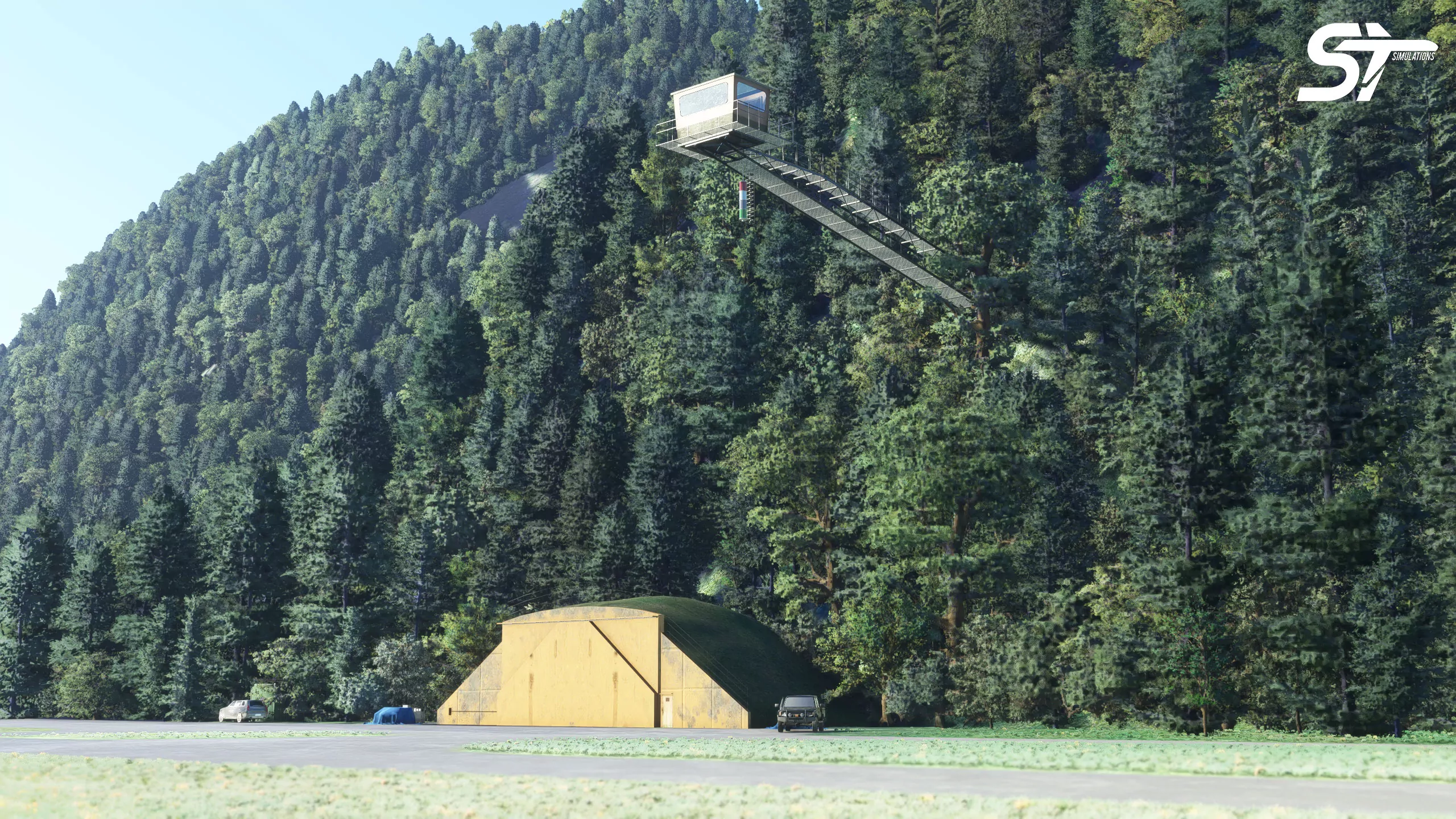 Аэродром LSTS ( Санкт-Штрефн, Швейцария )