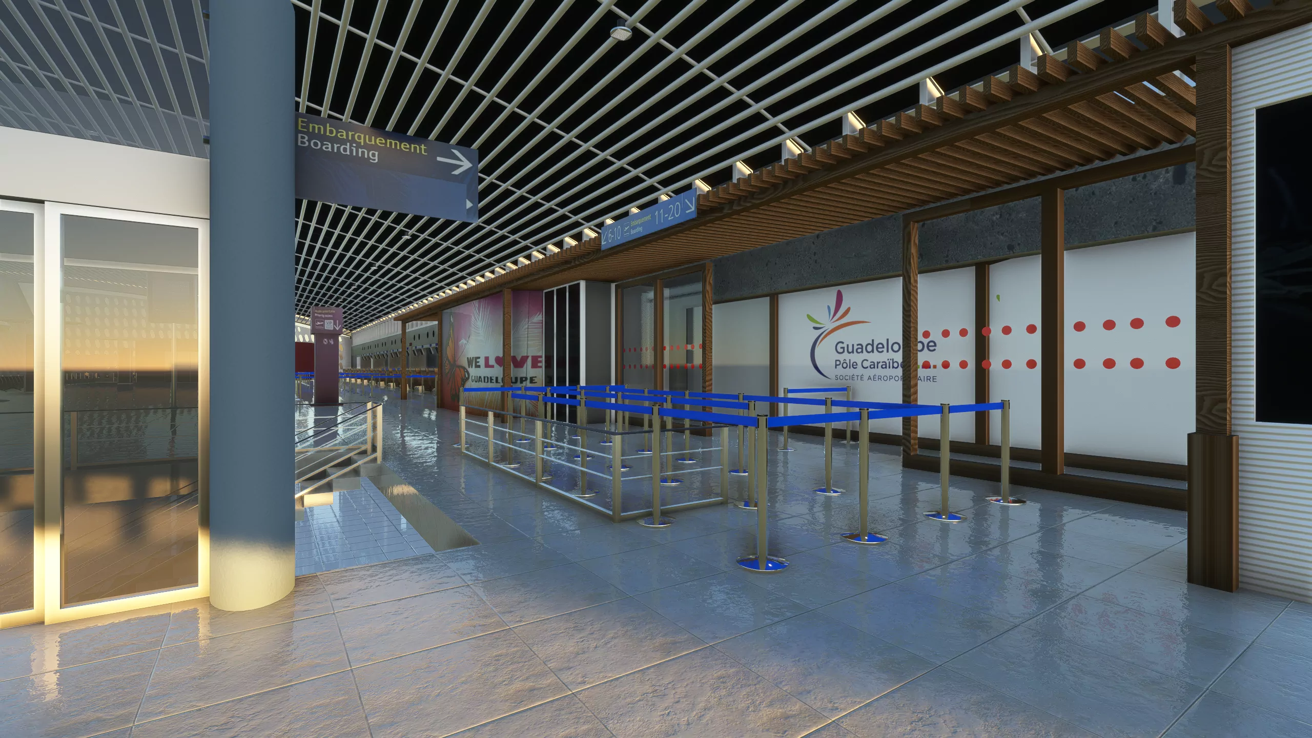 Аэропорт TFFR ( Пуэнт-а-Питр, Гваделупа )