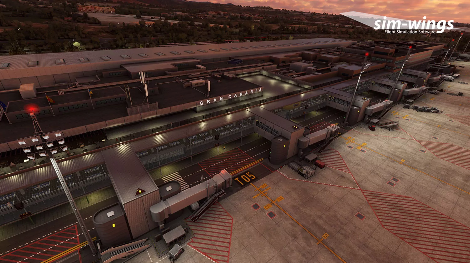 Аэропорт GCLP ( Гран-Канария, Испания )