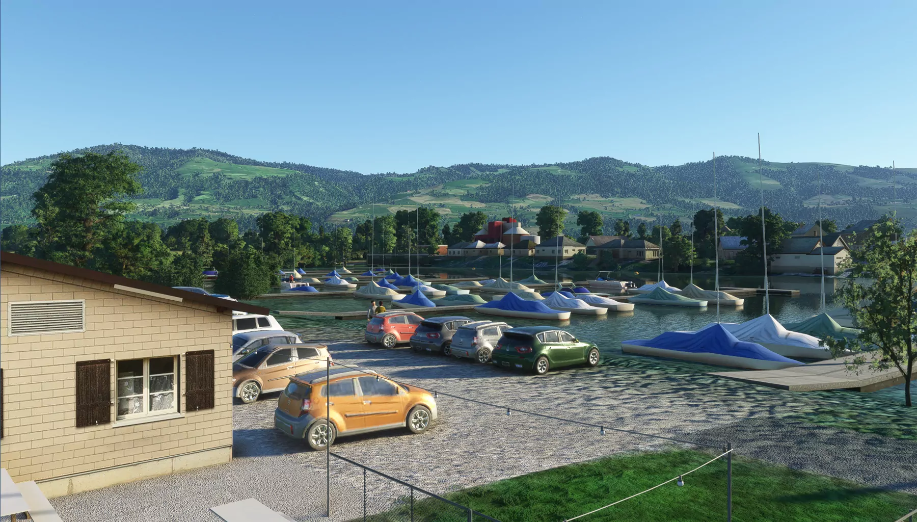 Аэродромы LSPV \ LSPW ( Ванген, Швейцария )