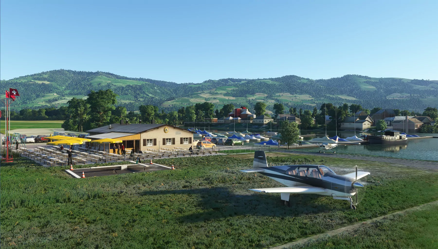 Аэродромы LSPV \ LSPW ( Ванген, Швейцария )