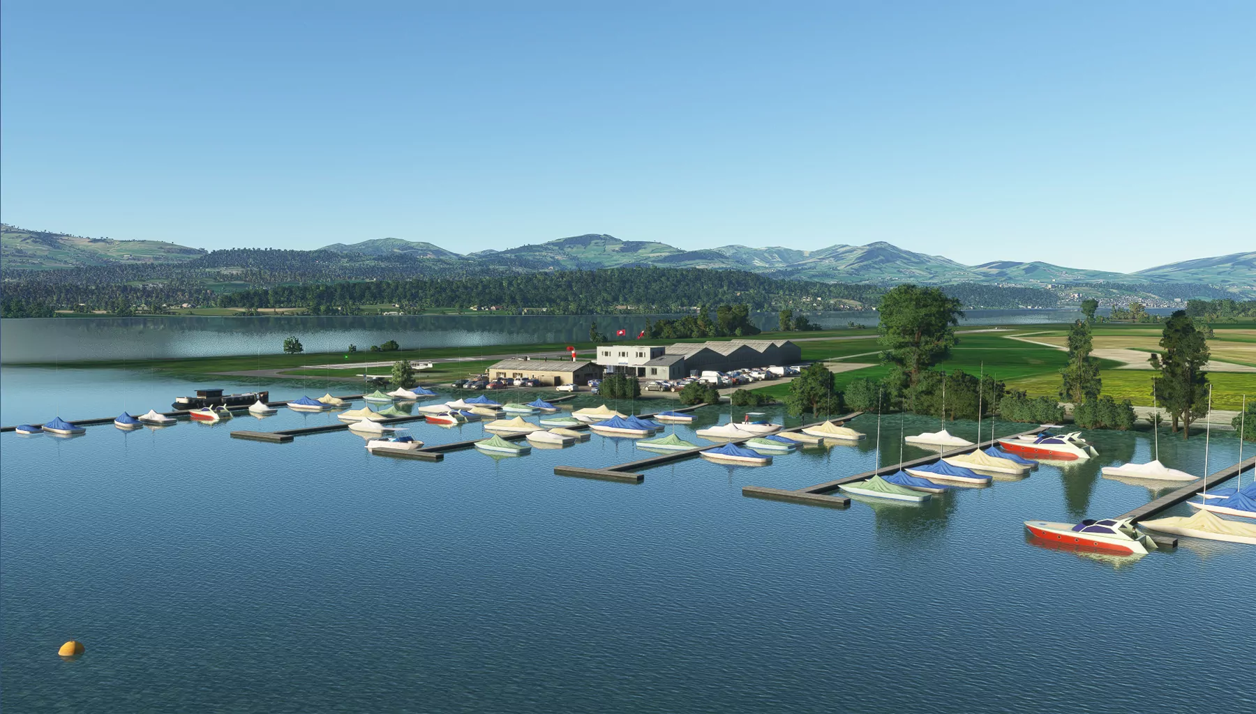 Аэродромы LSPV \ LSPW ( Ванген, Швейцария )