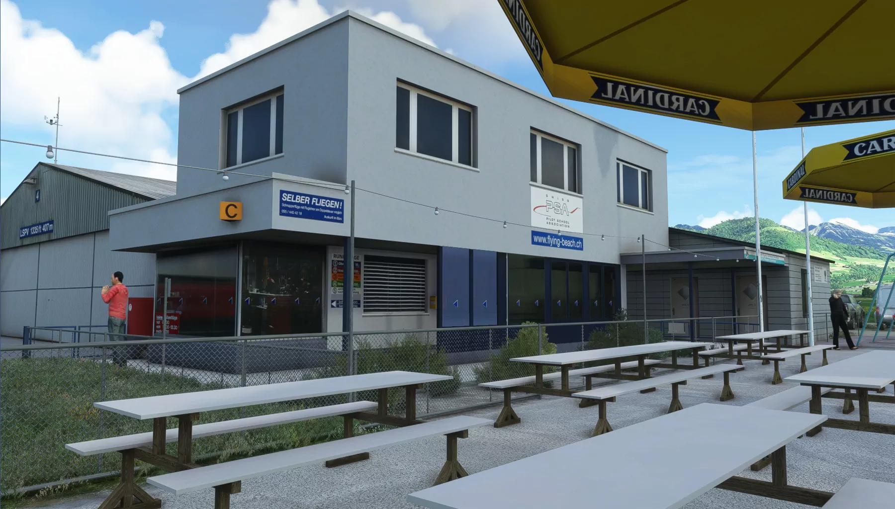 Аэродромы LSPV \ LSPW ( Ванген, Швейцария )