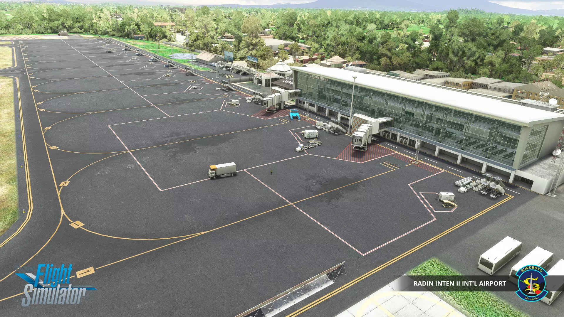 Аэропорт WILL ( Лампунг, Индонезия )