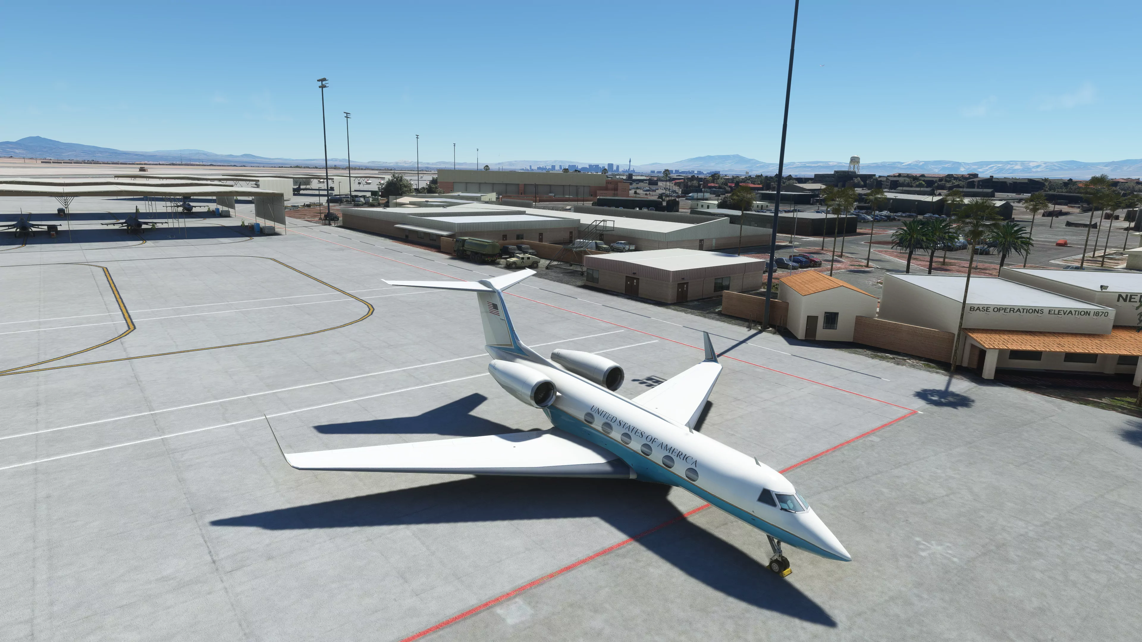 Аэродром KLSV ( Лас-Вегас, США )