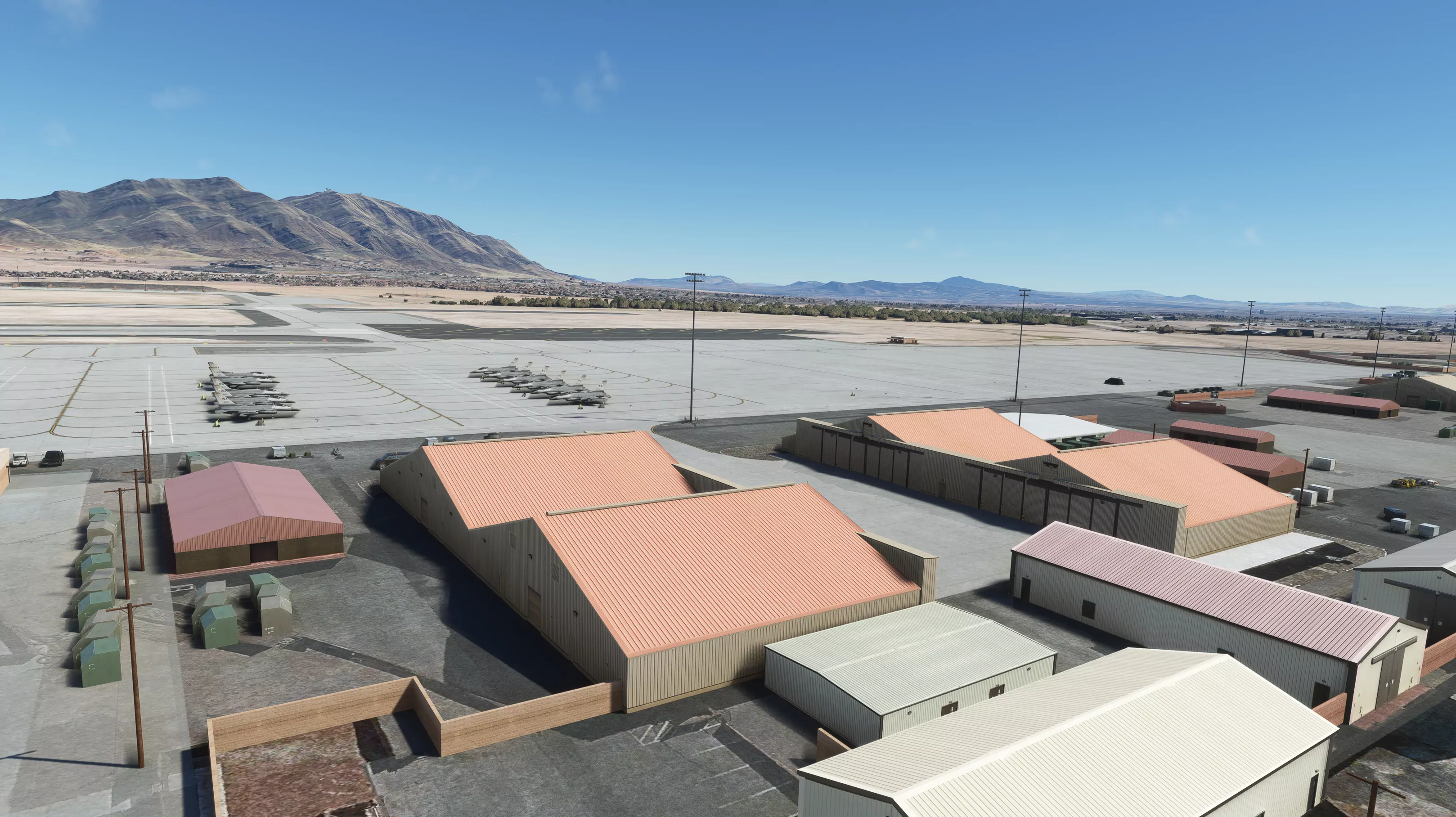 Аэродром KLSV ( Лас-Вегас, США )