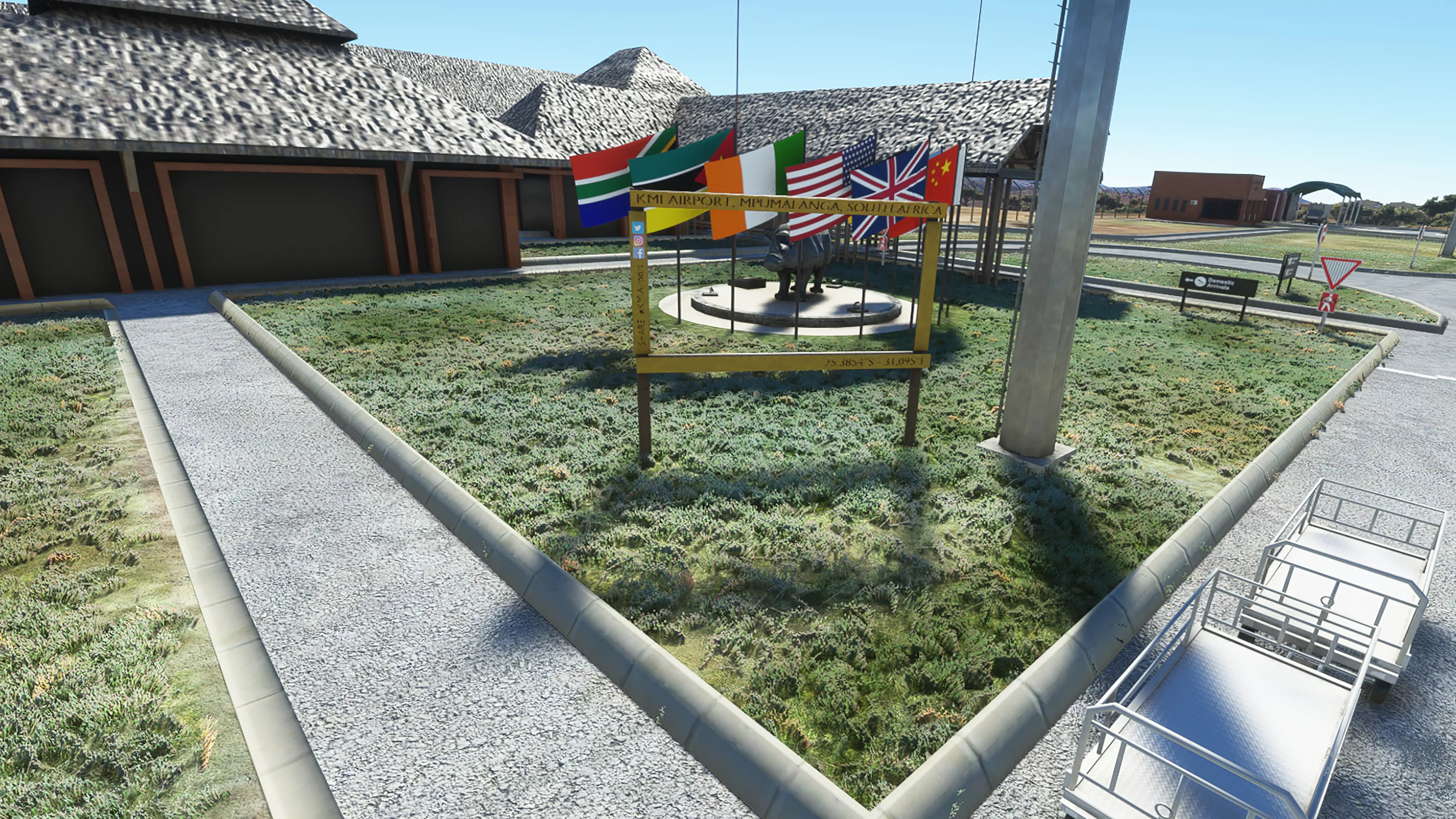 Аэропорт FAKN ( Мбомбела, ЮАР )