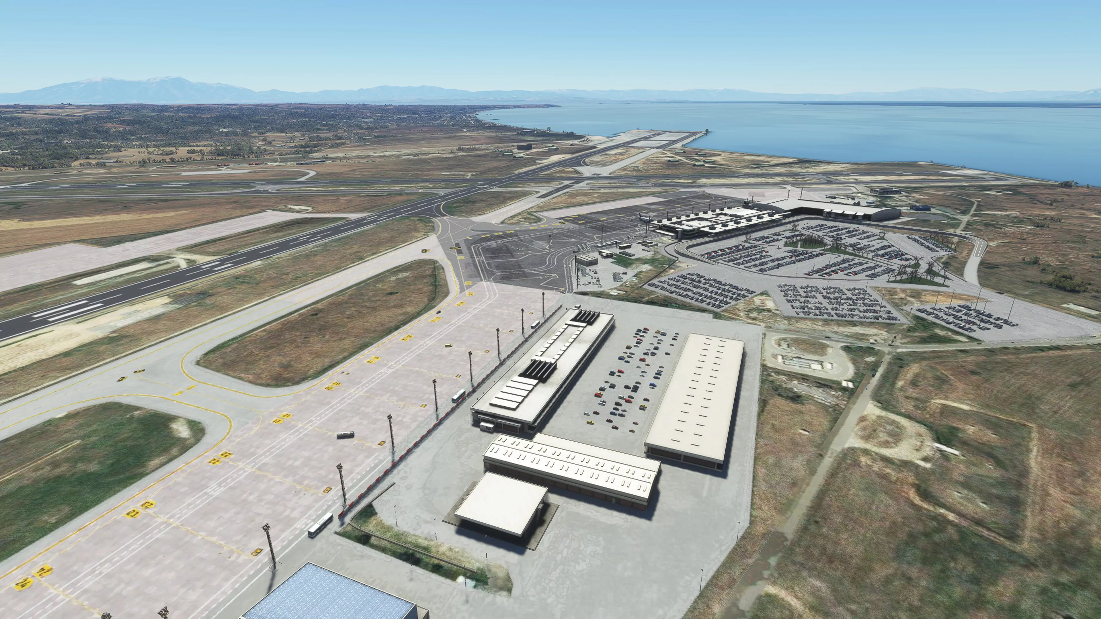 Аэропорт LGTS ( Салоники, Греция )