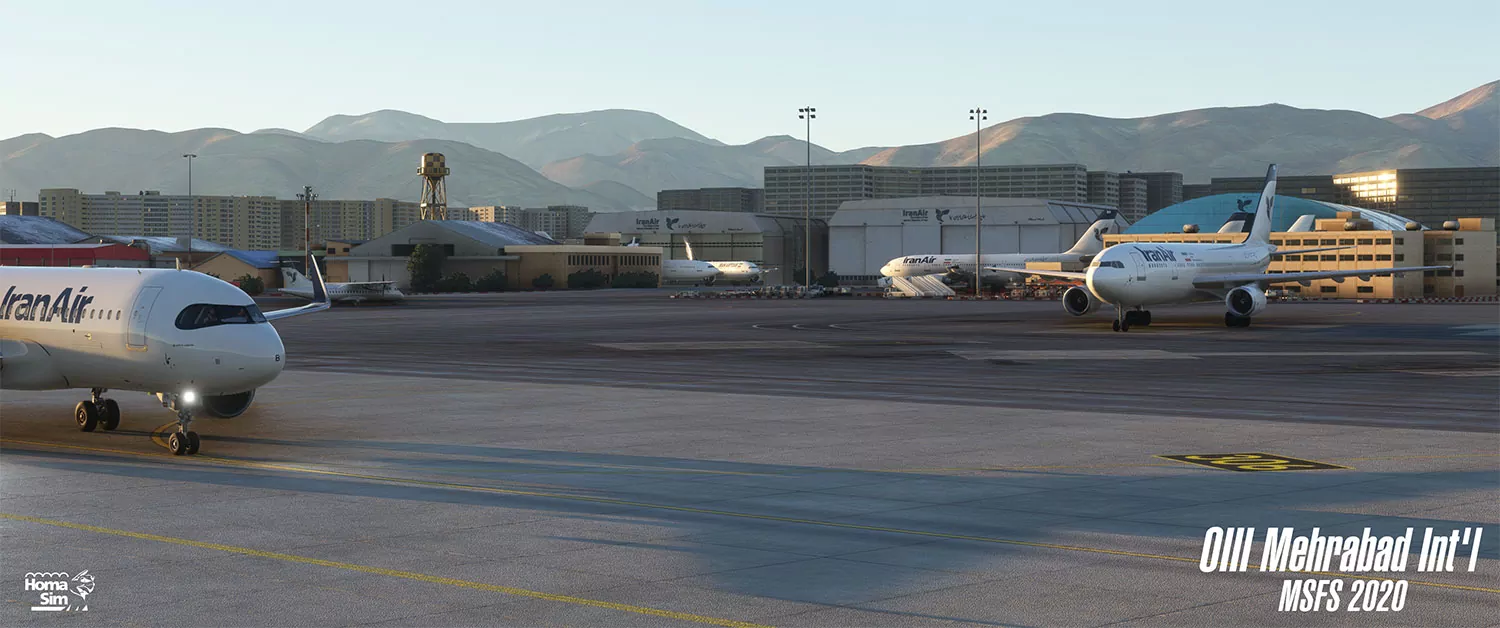 Аэропорт OIII ( Тегеран, Иран )