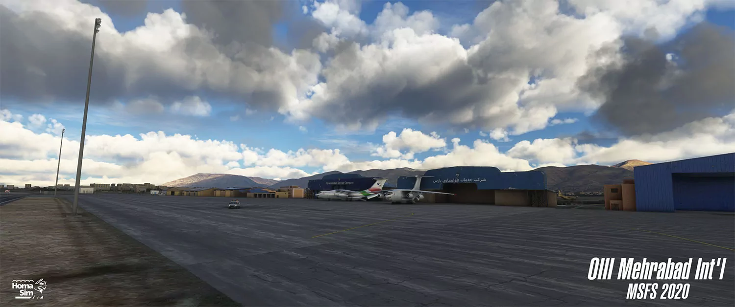 Аэропорт OIII ( Тегеран, Иран )