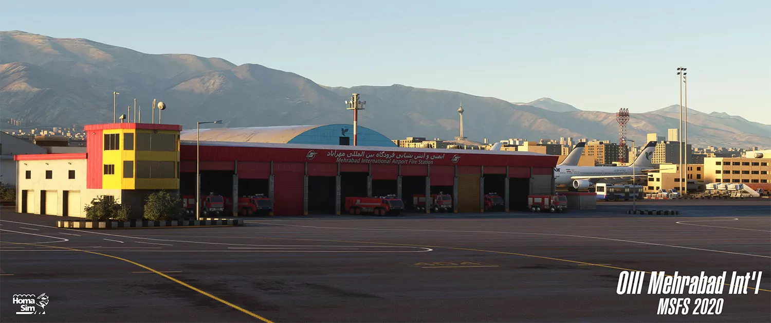 Аэропорт OIII ( Тегеран, Иран )