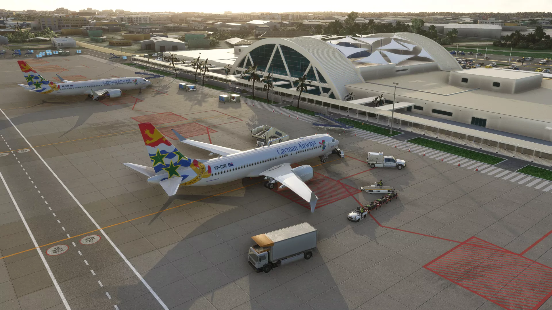 Аэропорт MWCR ( Большой Кайман, Каймановы острова )