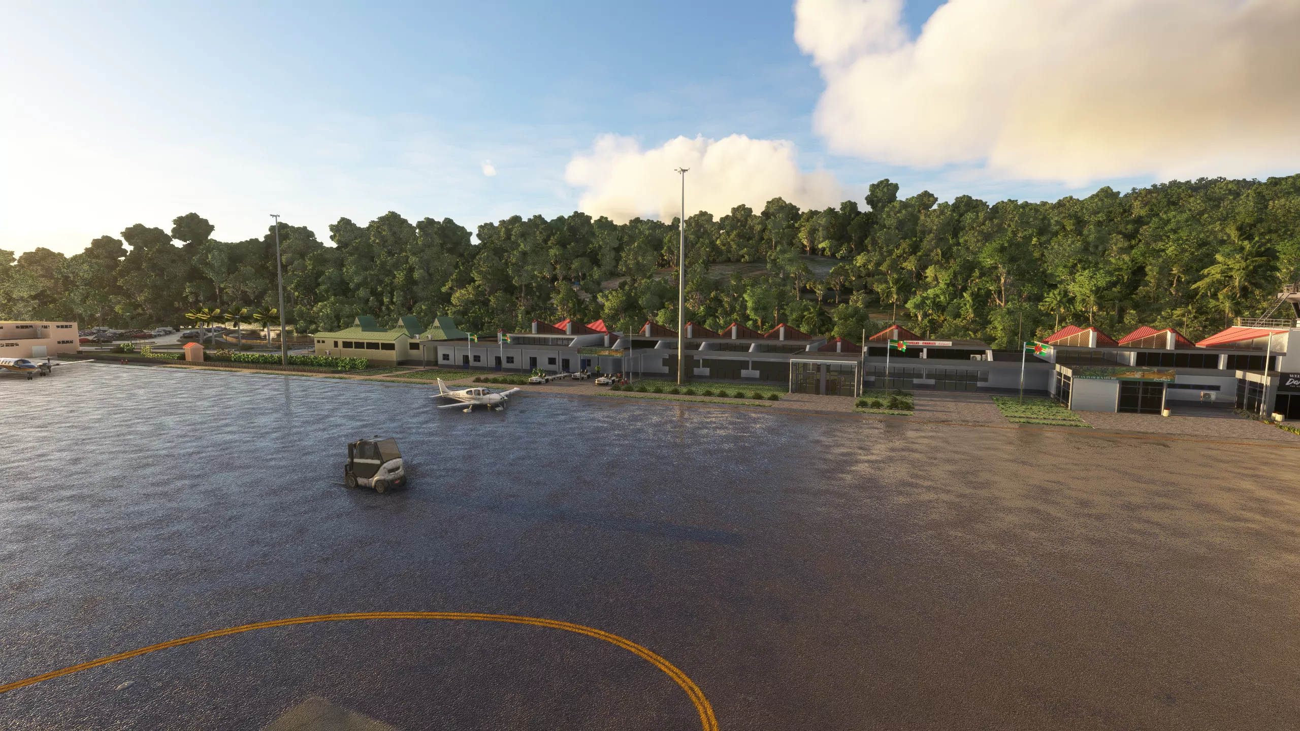 Аэропорт TDPD ( Мариго, Доминика )