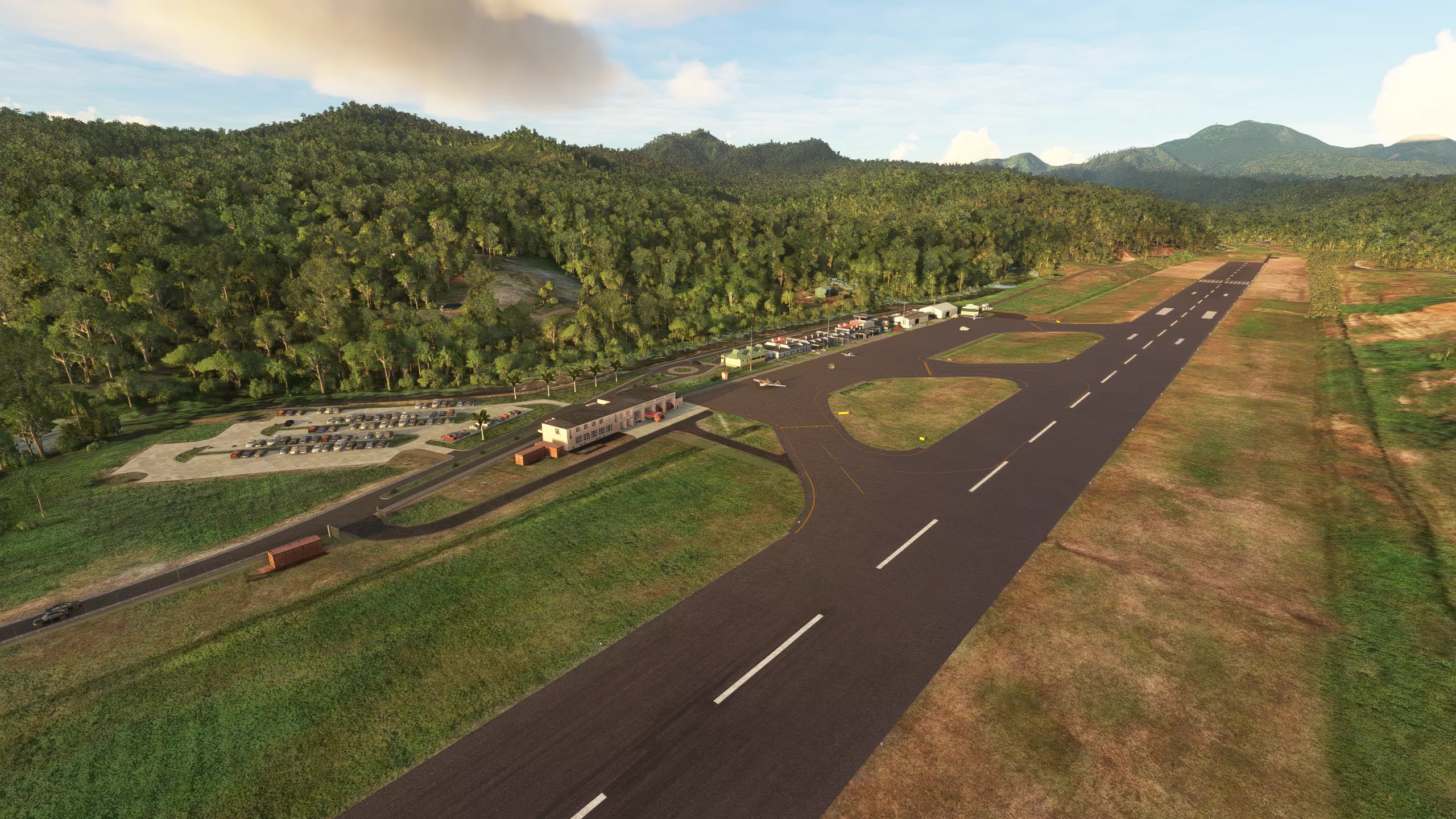 Аэропорт TDPD ( Мариго, Доминика )