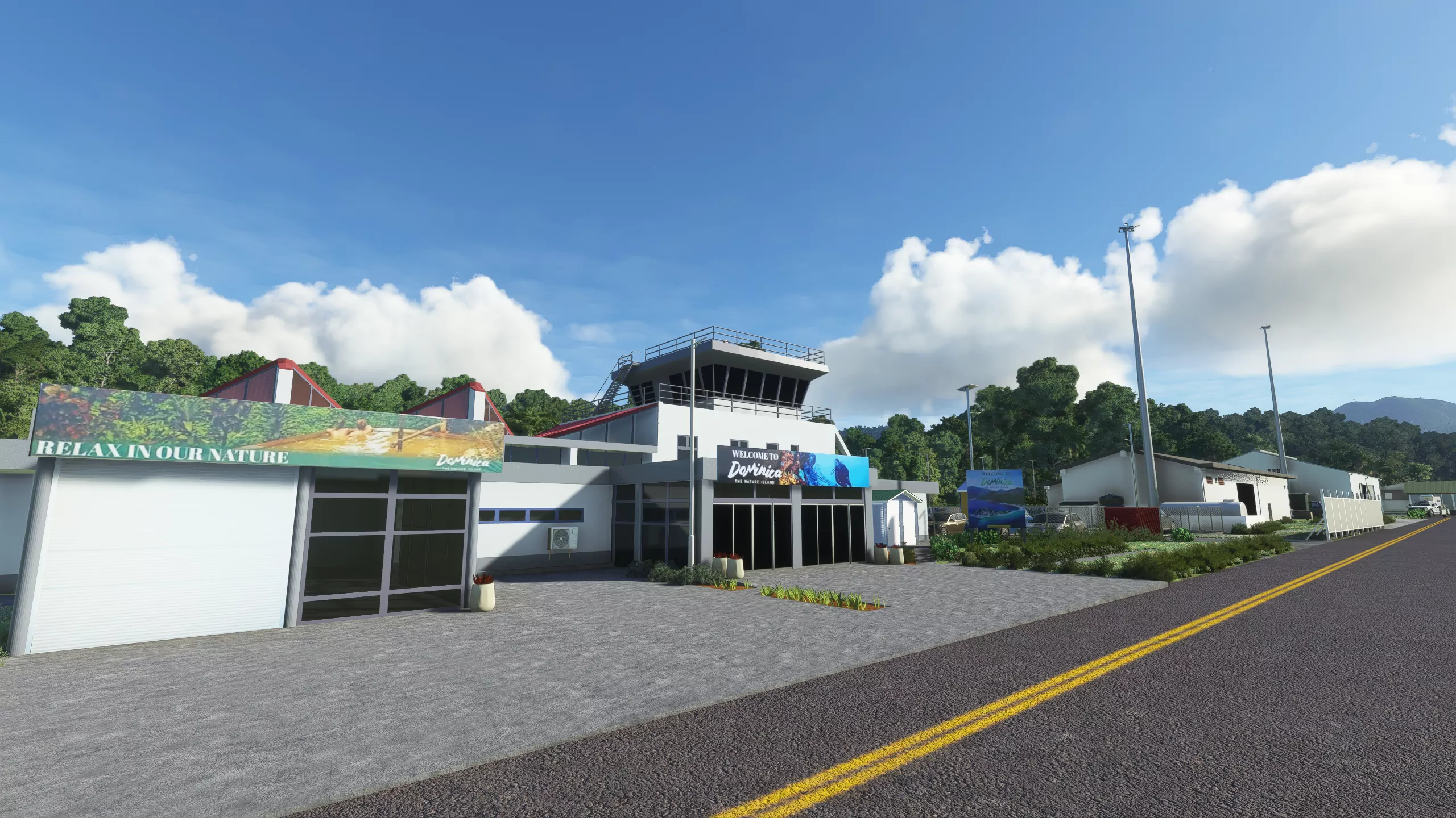 Аэропорт TDPD ( Мариго, Доминика )