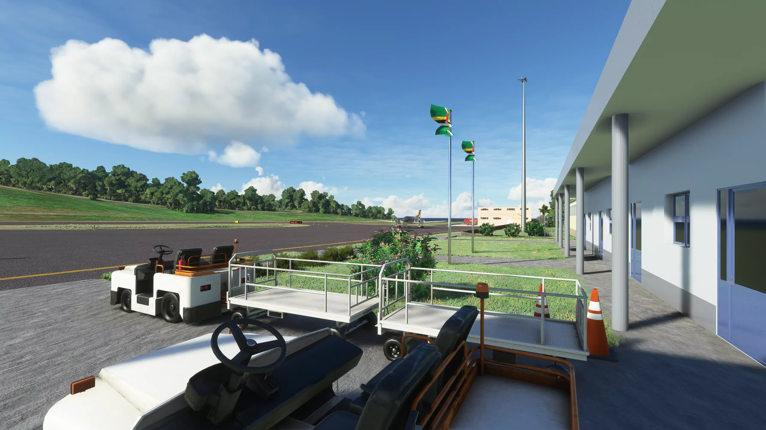 Аэропорт TDPD ( Мариго, Доминика )