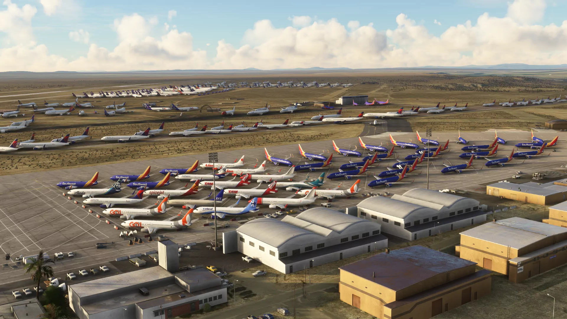 Аэропорт KVCV ( Викторвилль, США )