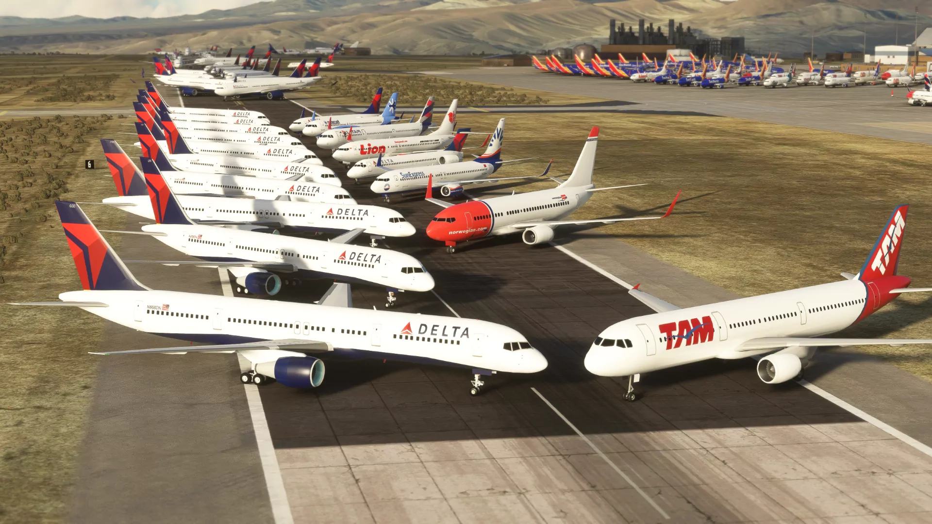 Аэропорт KVCV ( Викторвилль, США )