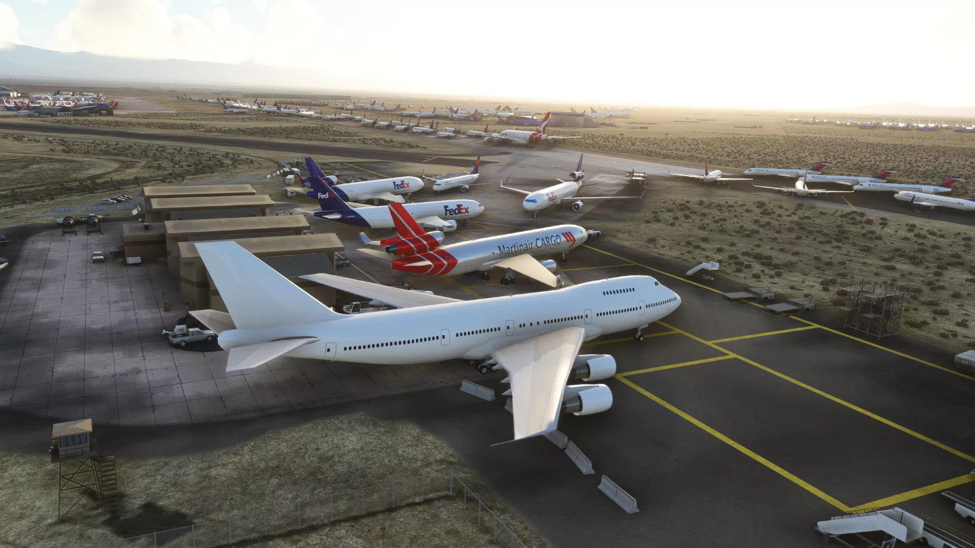 Аэропорт KVCV ( Викторвилль, США )