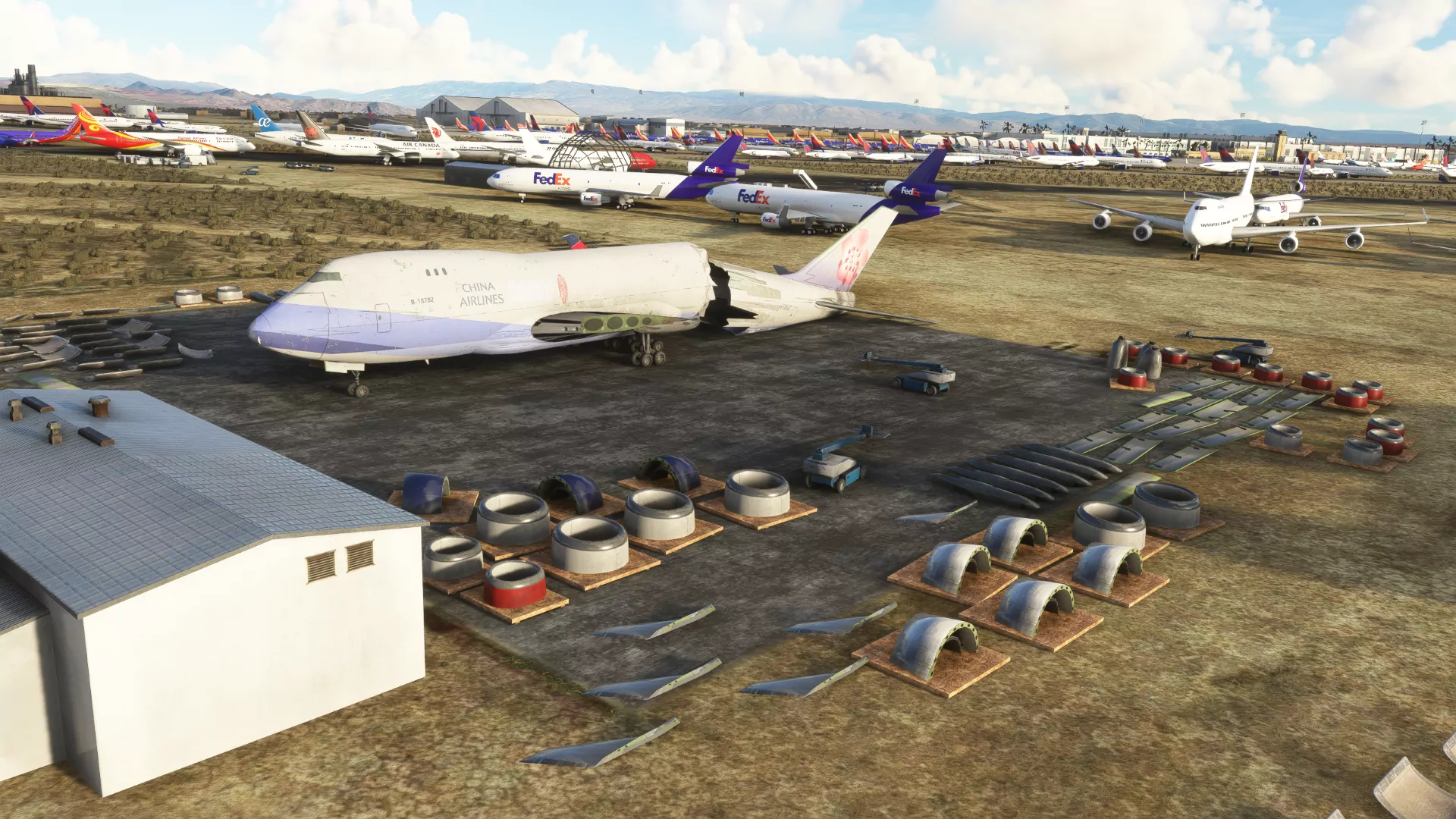 Аэропорт KVCV ( Викторвилль, США )