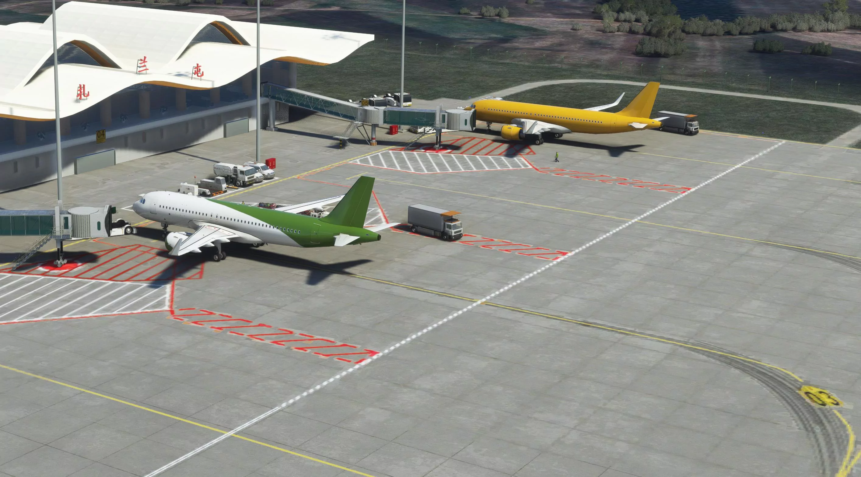 Аэропорт ZBZL ( Чэнджисихан, Китай )