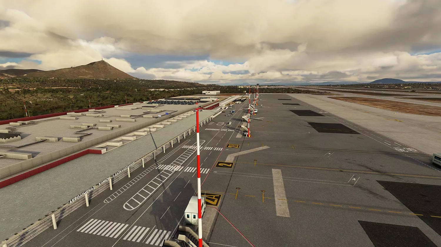 Аэропорт LGSA ( Ханья, Греция )