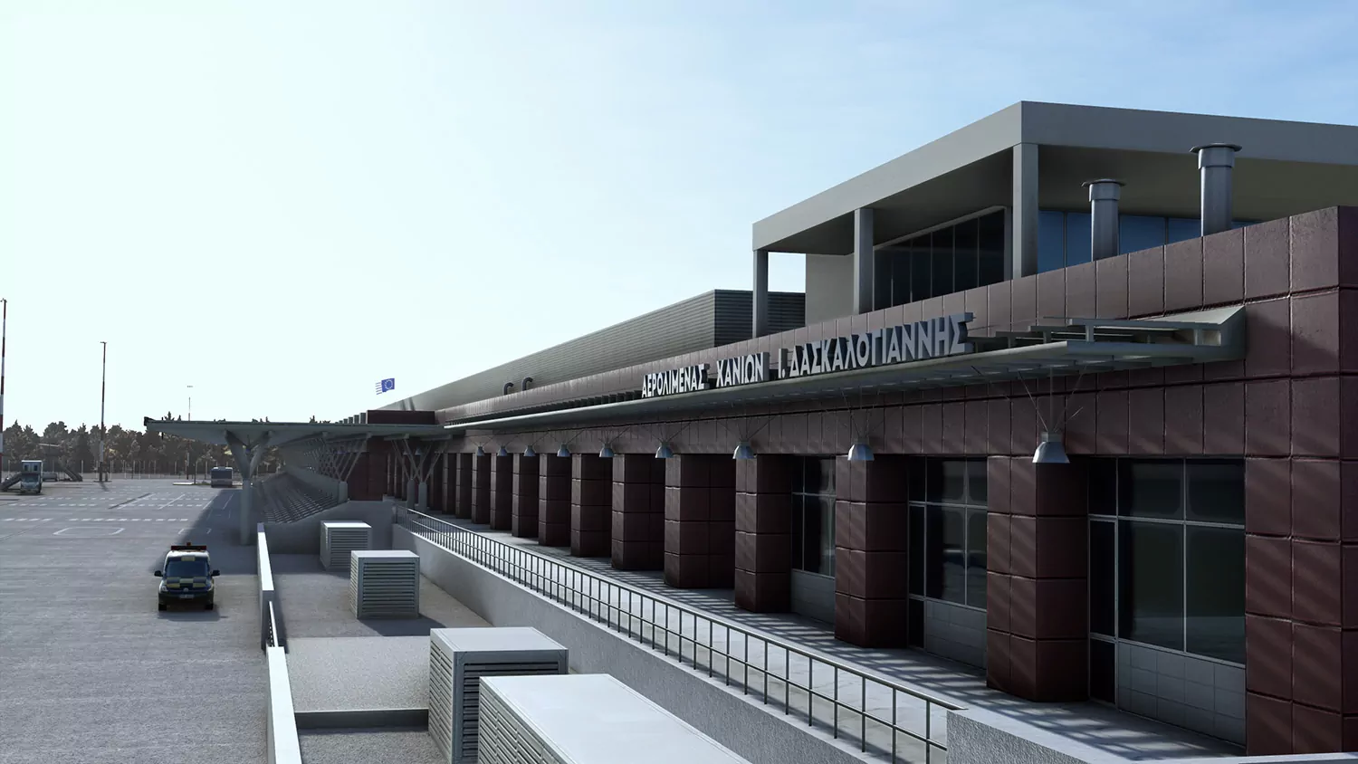 Аэропорт LGSA ( Ханья, Греция )