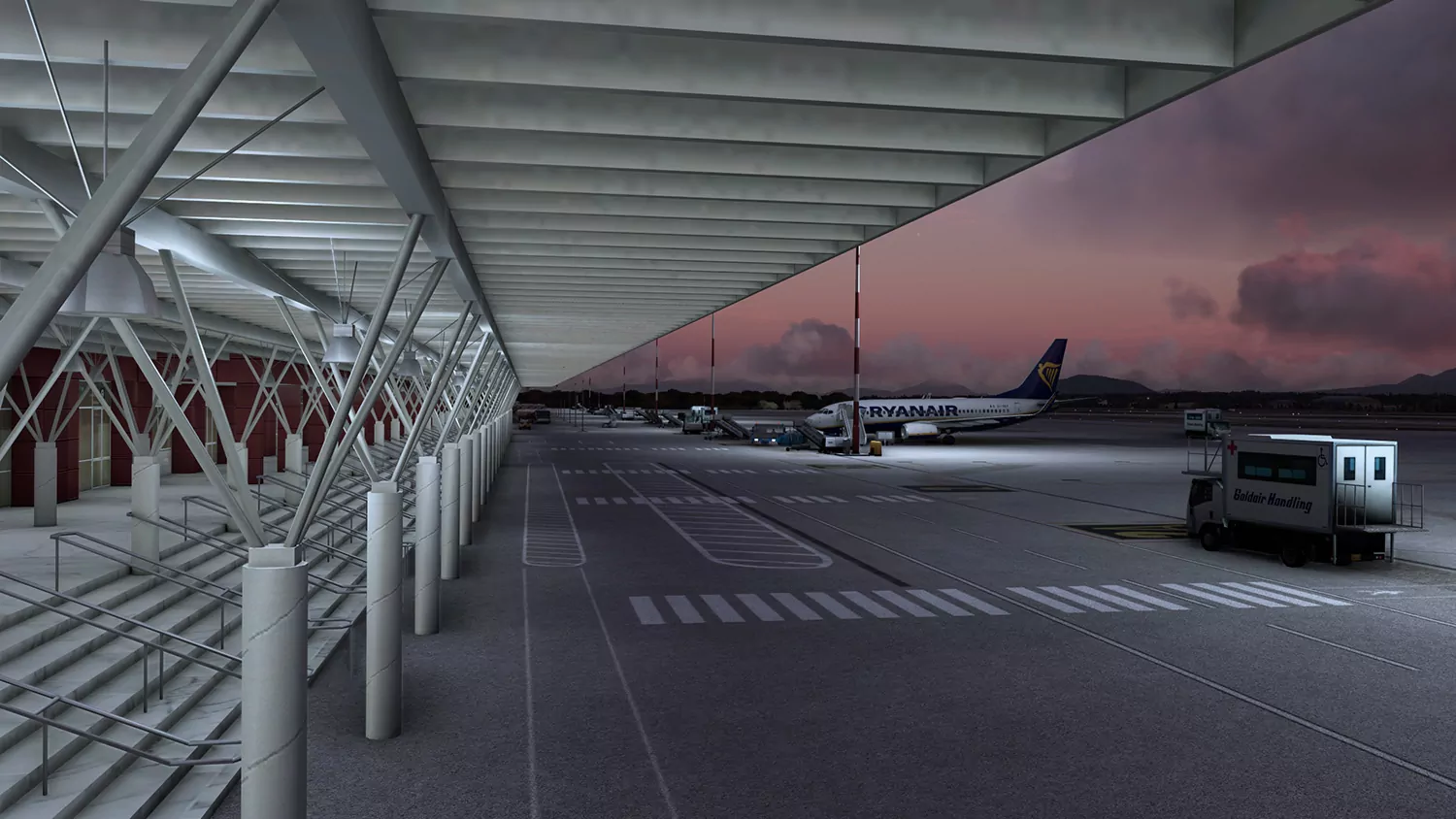 Аэропорт LGSA ( Ханья, Греция )