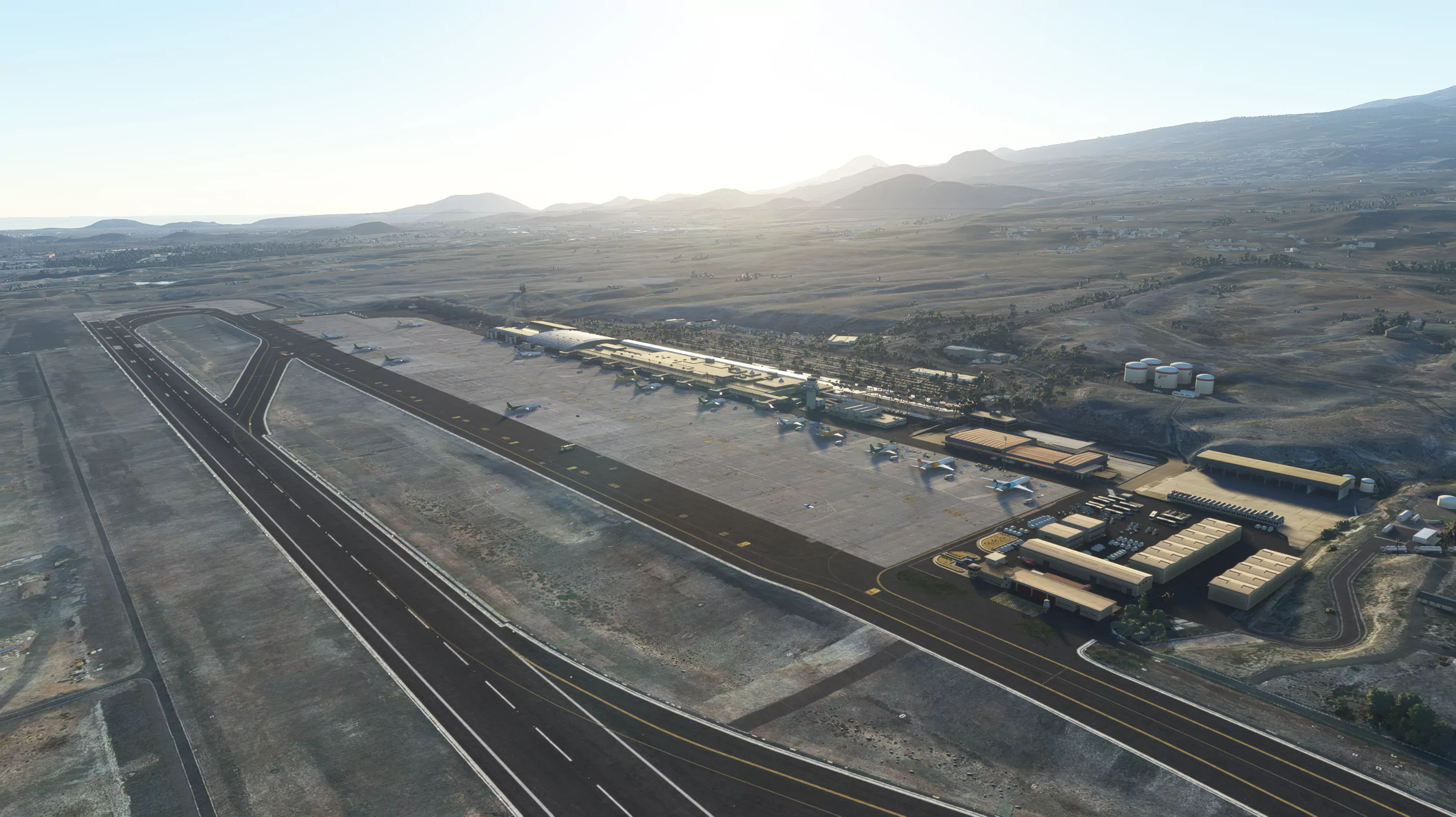 Аэропорт GCTS ( Тенерифе-Южный, Испания )